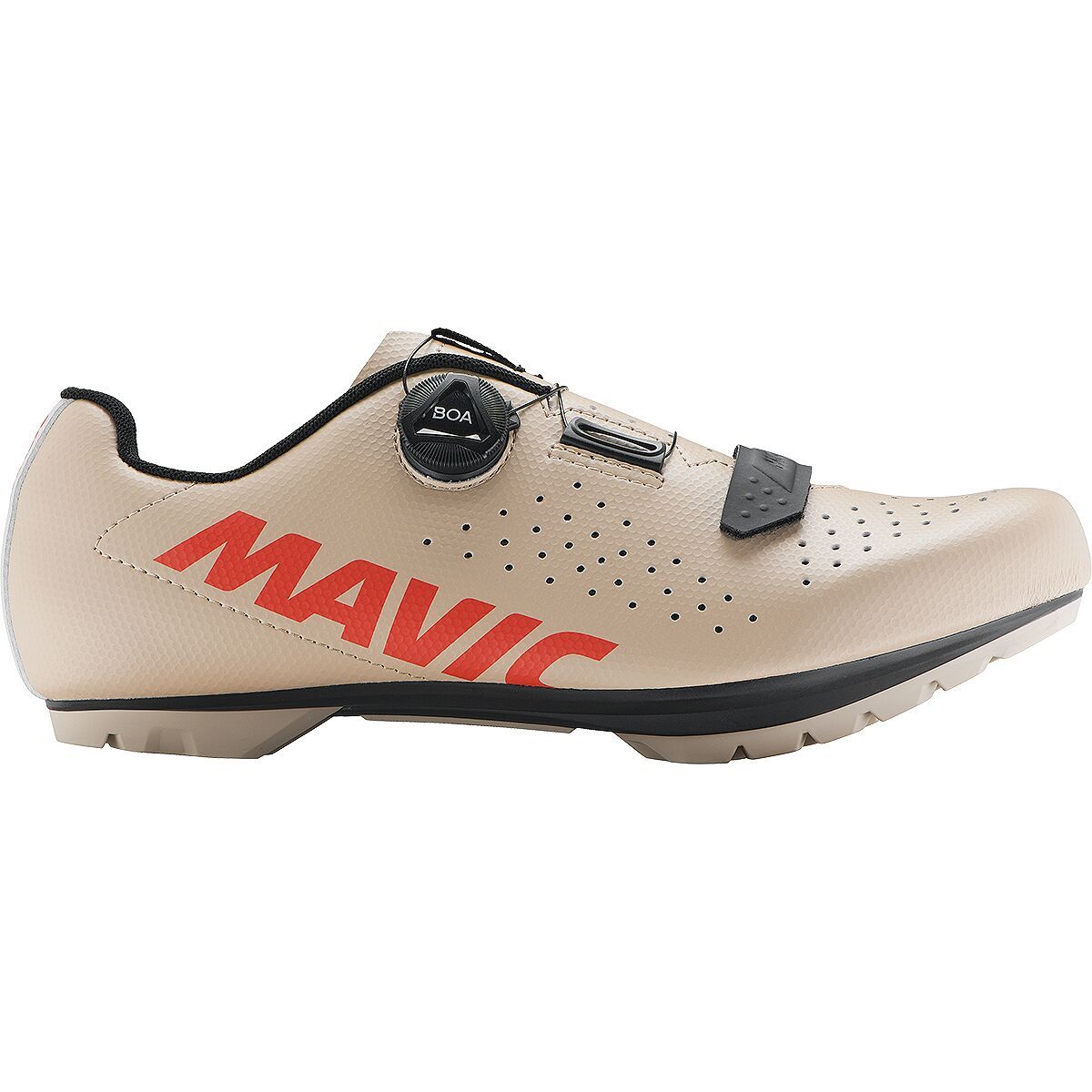 Mavic Mavic Cosmic Boa SPD Mountain Bike Shoe White Pepper/Spicy O, US 9.0/UK 8.5 - Men's