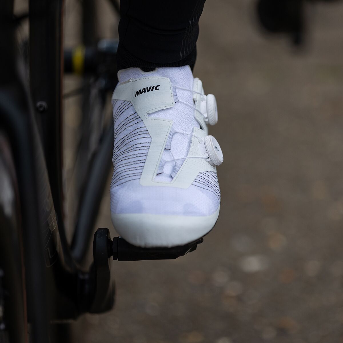 Mavic Cosmic Ultimate ホワイト シューズ 41 26cm Mavic Cosmic Ultimate IV Cycling Shoe - Men
