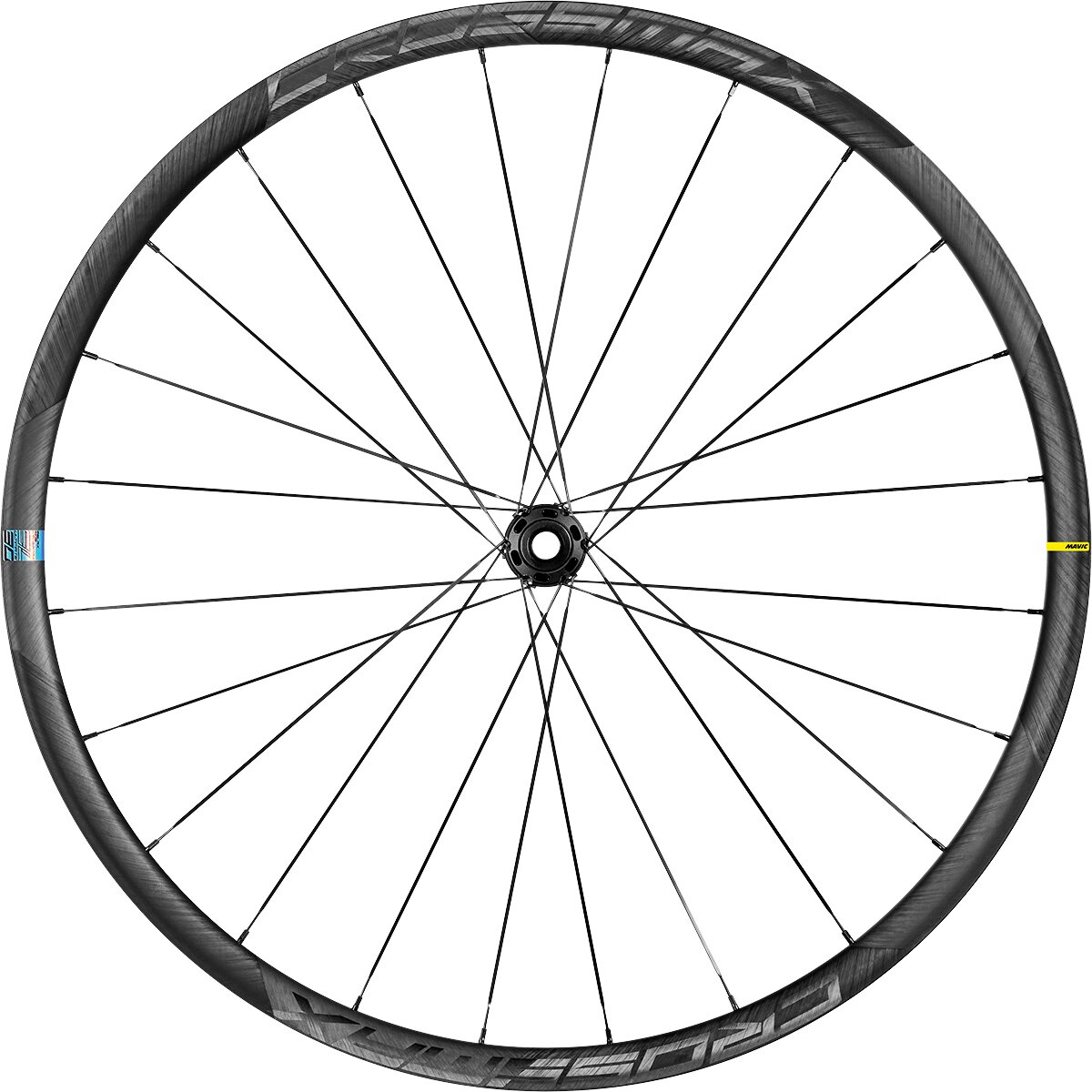 Mavic Crossmax Ultimate 30 29in Wheel Front, Black, 15x110, 6-Bolt
