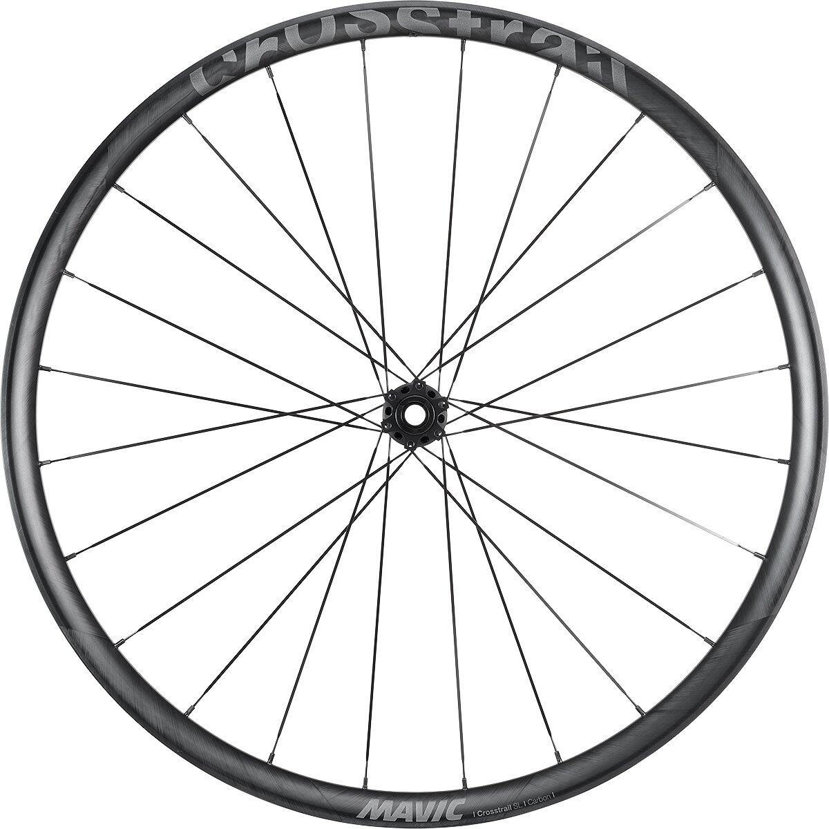 Mavic Mavic Crosstrail SL 29in Carbon Wheel Front, Black, 15x110, 6-Bolt