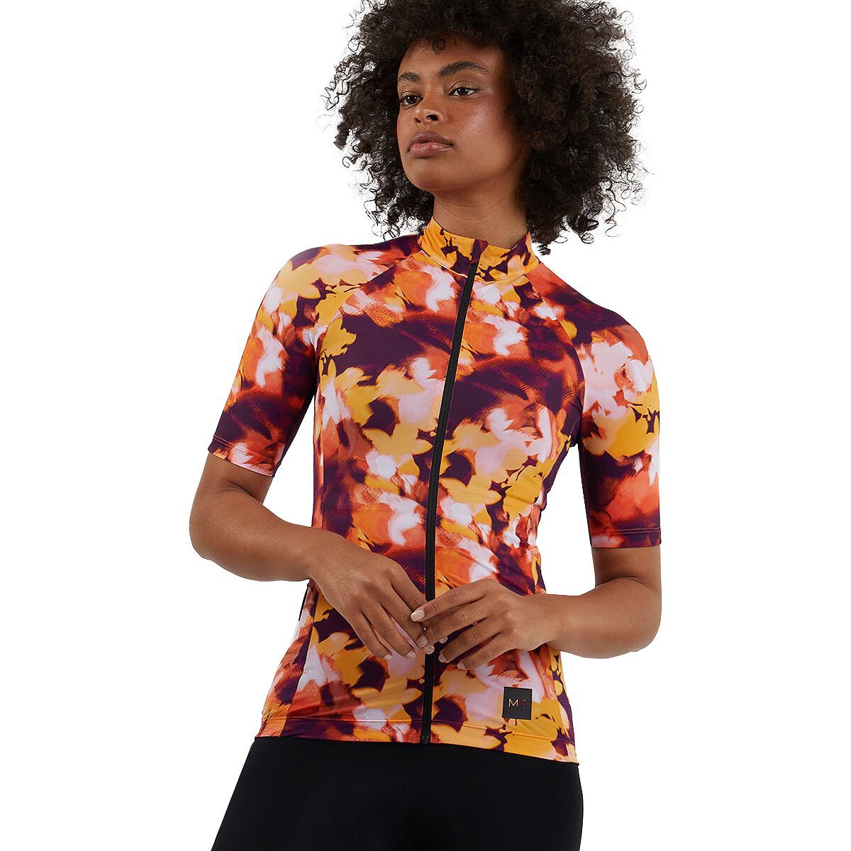 Machines for Freedom Endurance 2.0 Short-Sleeve Jersey - Women's Crimson Smoke Print, XS