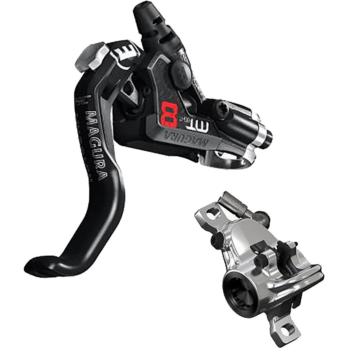 Magura USA Magura USA MT8 Pro Disc Brake Black/Silver, Left or Right - $249.00 at Competitive Cyclist