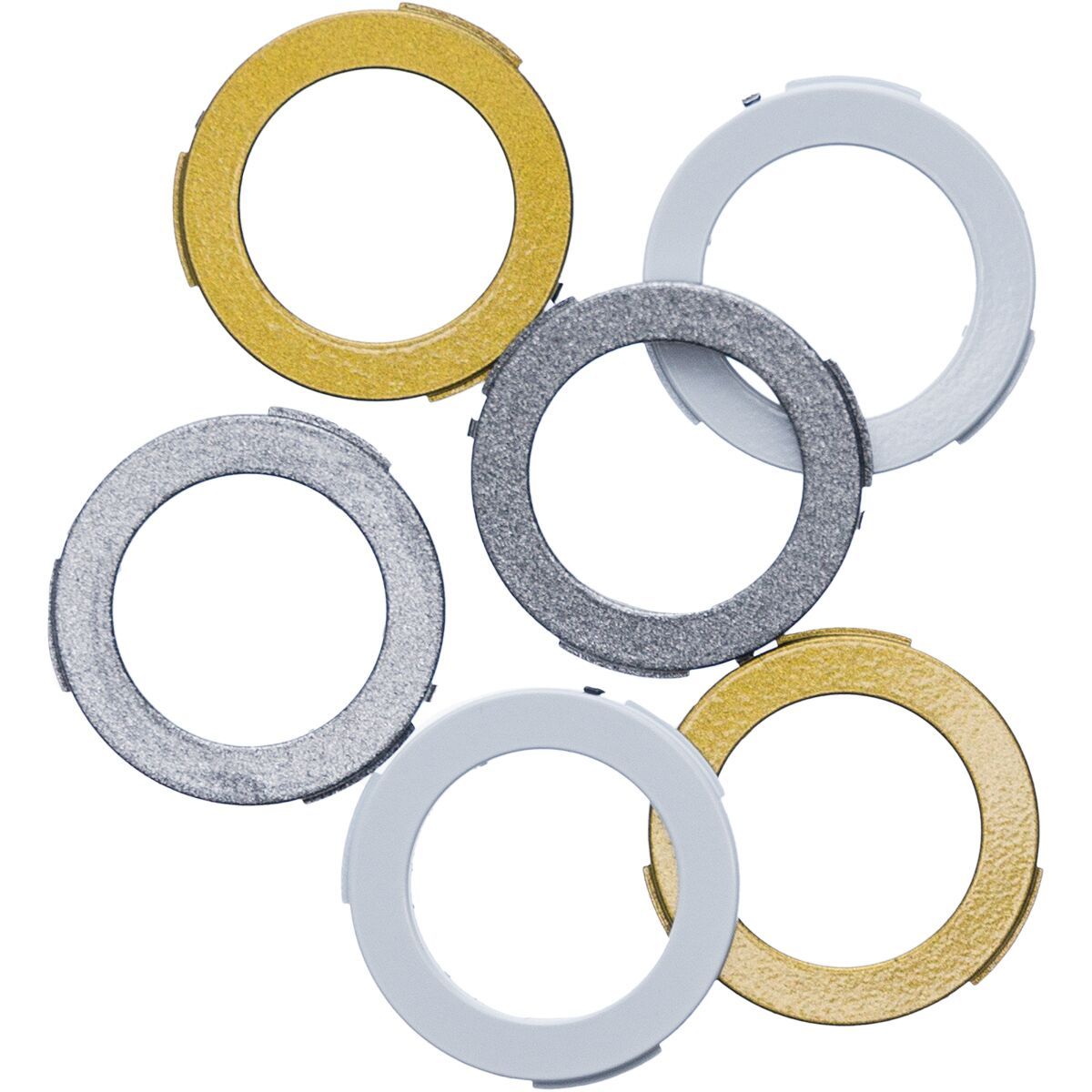 Magura USA Magura USA 2 Piston Cover Kit White, Gold, Silver, 6 Pieces