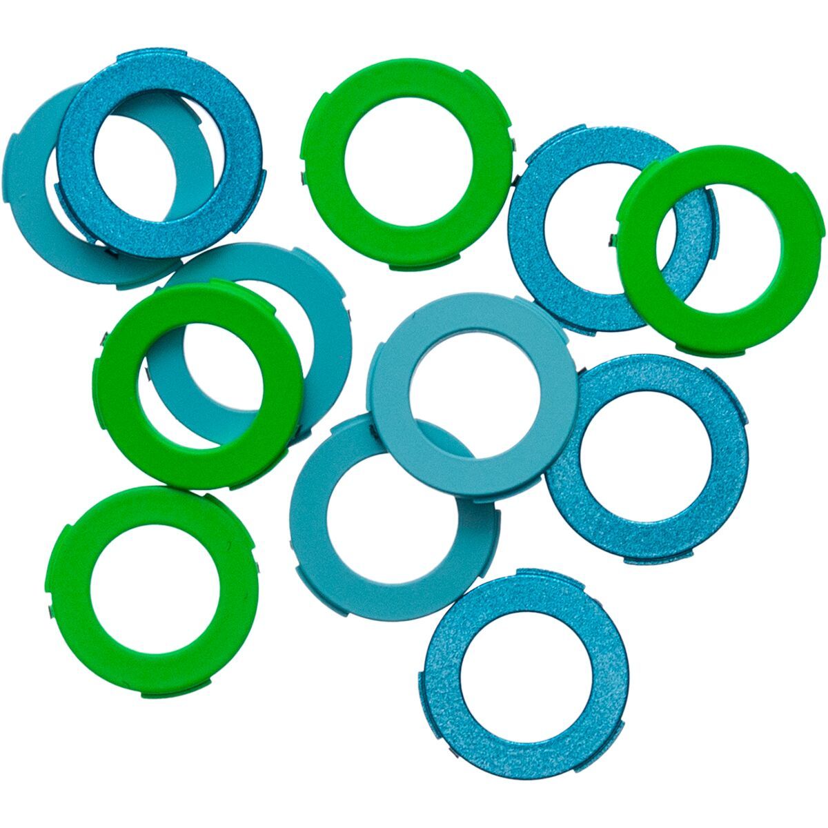Magura USA Magura USA 4 Piston Cover Kit Neon Green, Cyan, Mint Green, 12 Pieces