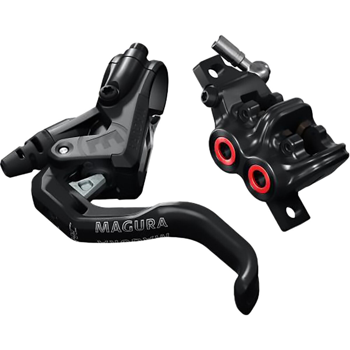 Magura USA Magura USA MT5 HC Disc Brake Black/Neon Red, Left or Right