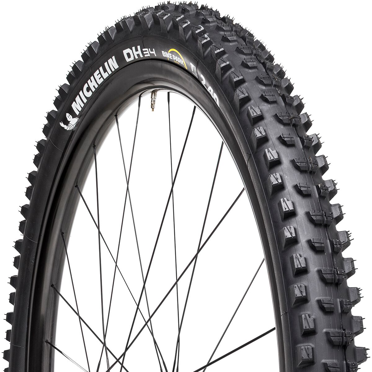 Michelin Michelin DH34 Bike Park Tubeless Tire - 29in Folding, Black, 29x2.4 - $68.99 at Competitive Cyclist