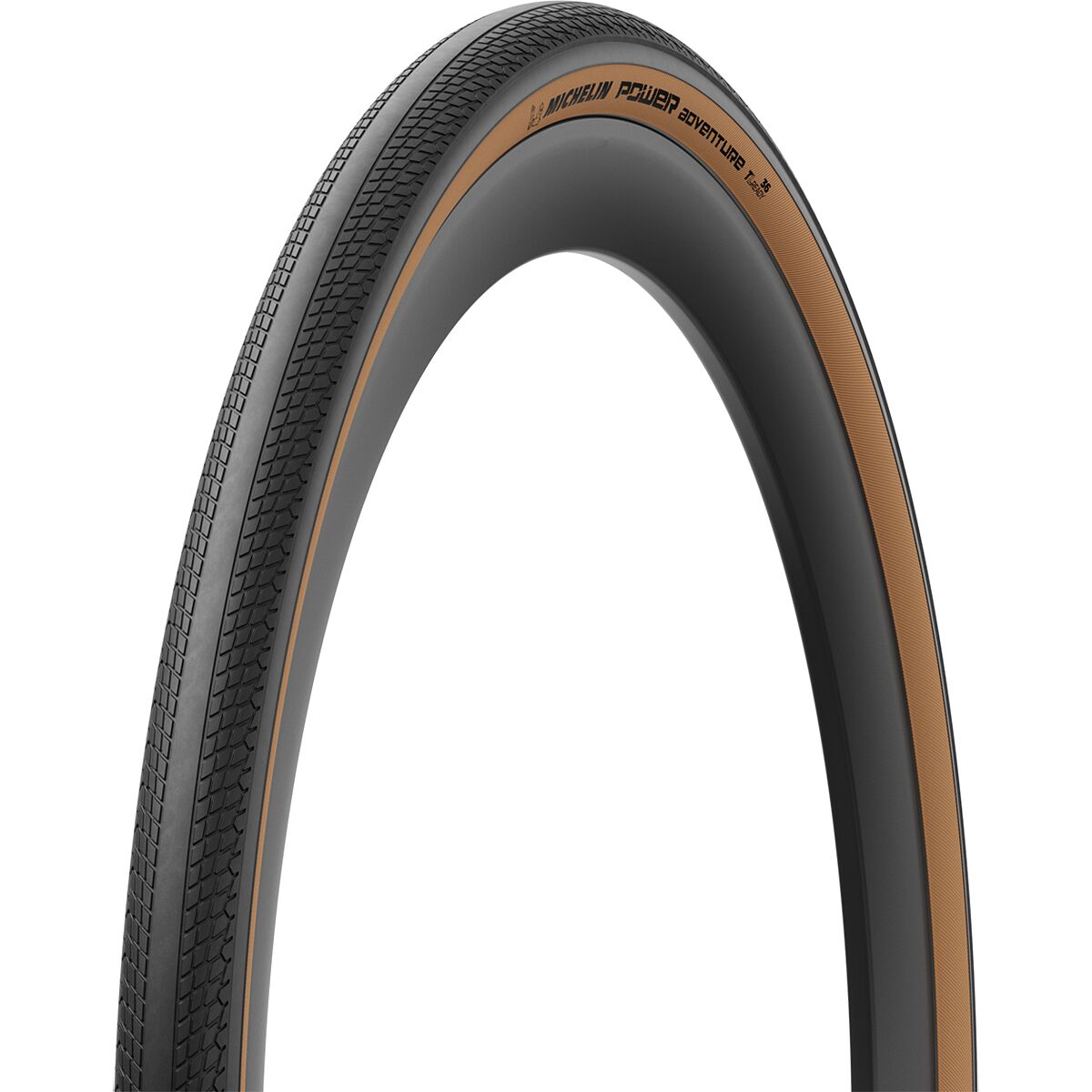 Michelin Michelin Power Adventure Performance Line Gravel Tubeless Tire Classic Tan, 700x48