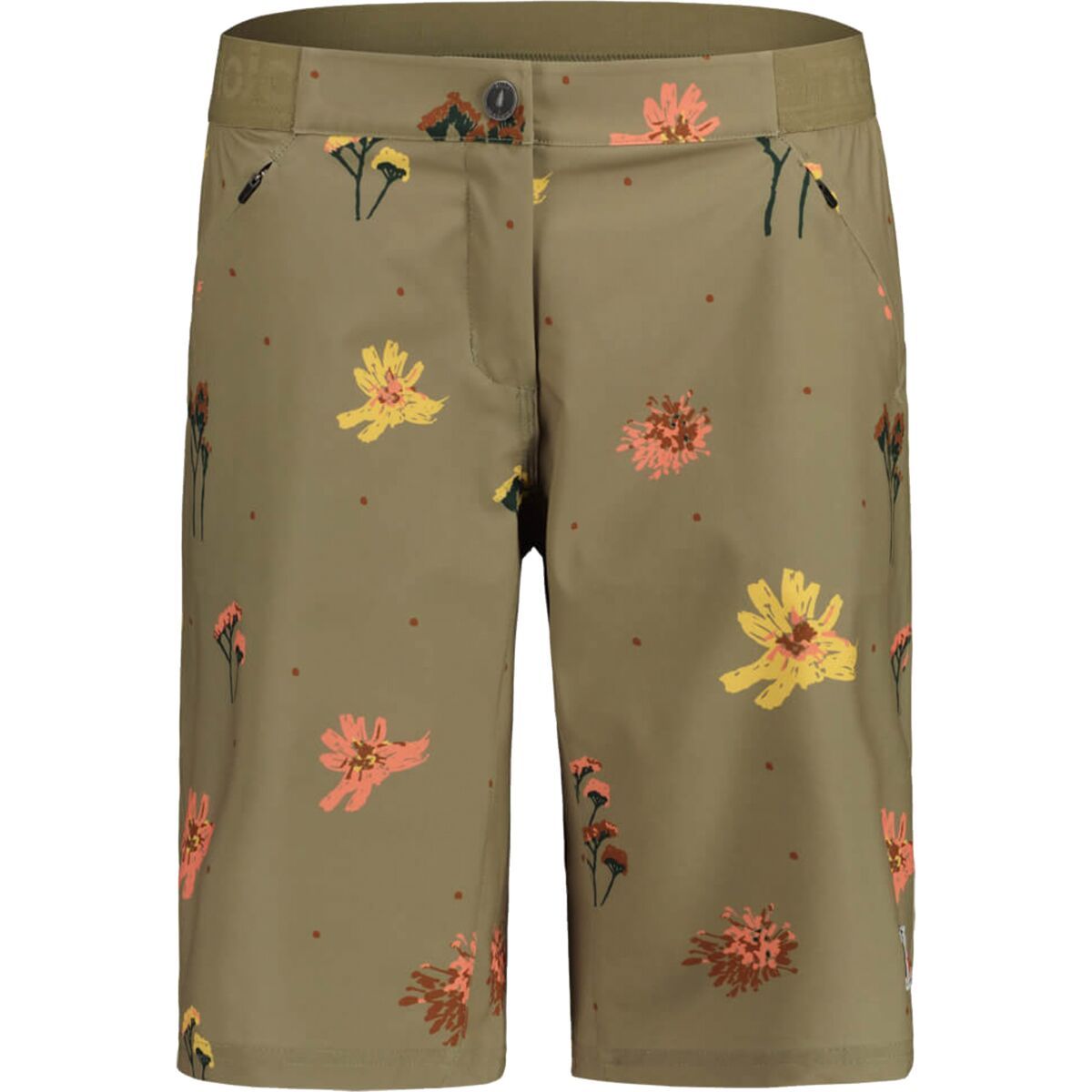 Maloja Maloja AnemonaM Printed Mountain Bike Short - Women's Oak Wildflowers, M