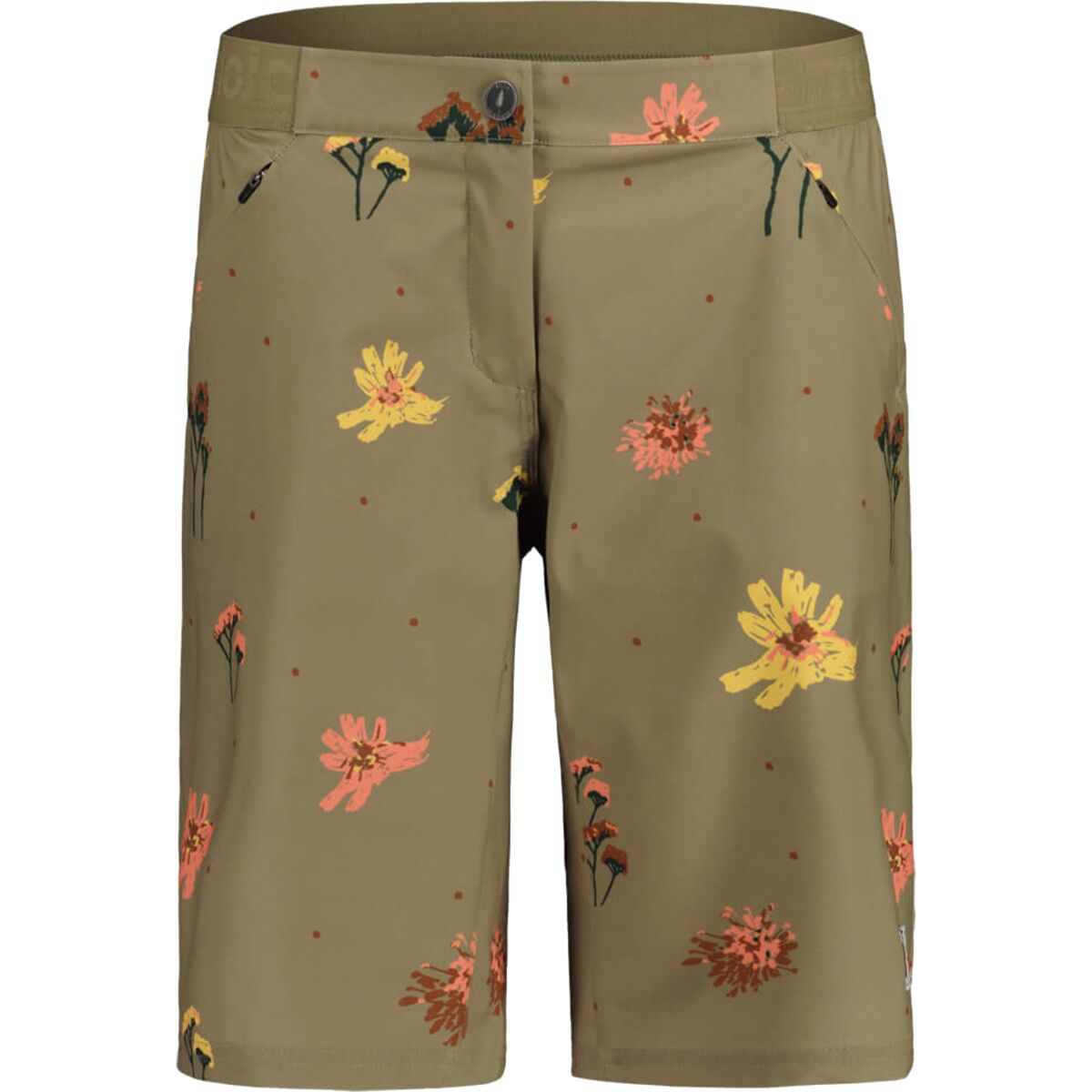 Maloja Maloja AnemonaM Printed Mountain Bike Short - Women's Oak Wildflowers, S