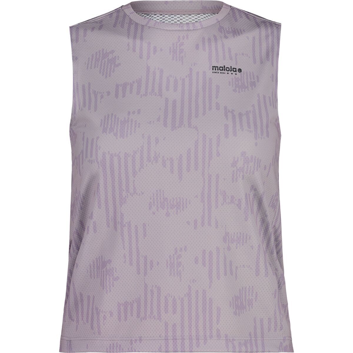 Maloja Maloja WallbergM Tank Jersey - Women's Smoky Purple Stripeflower, XS