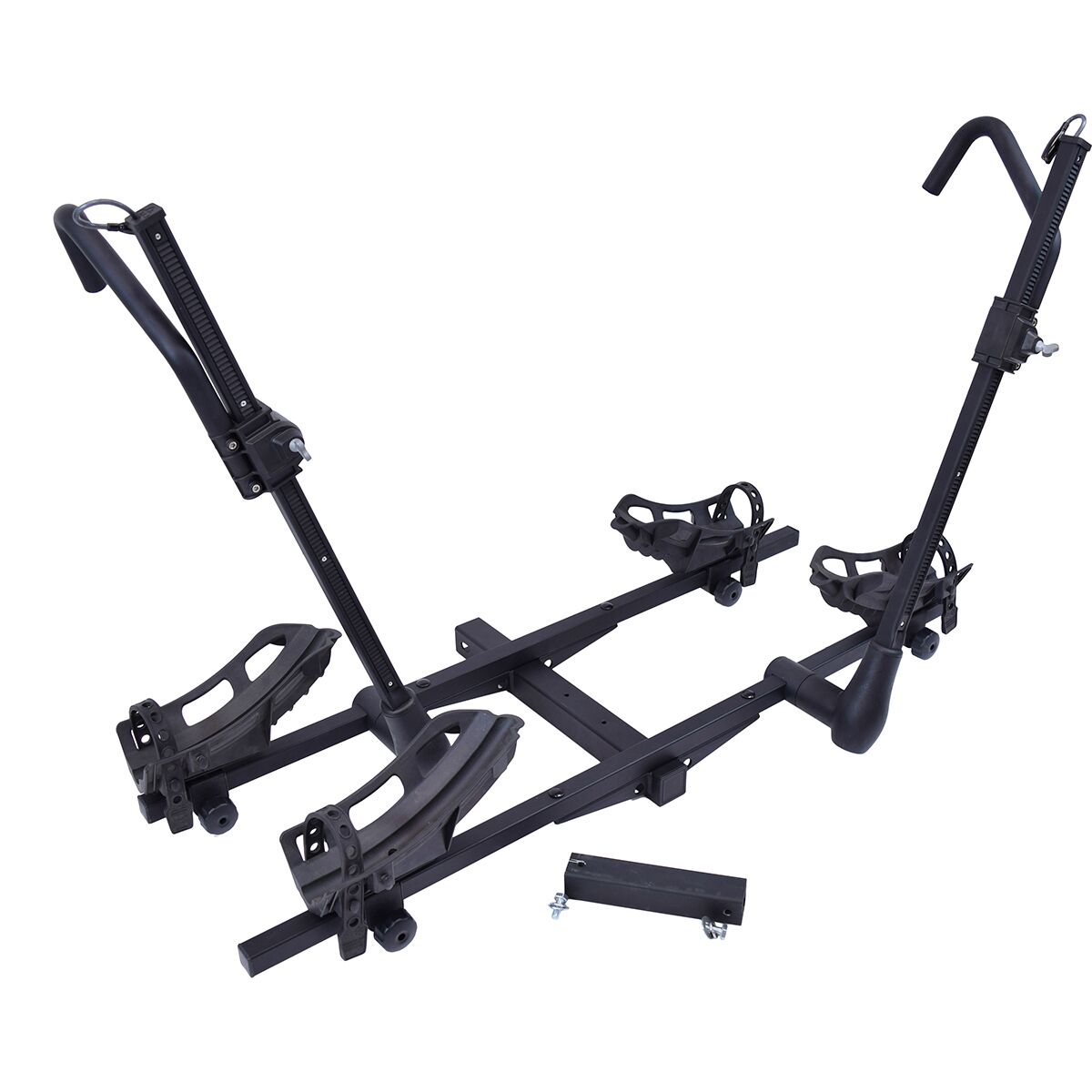 Malone Auto Racks Malone Auto Racks Co Pilot - 2 Bike HM2 Expansion Module Silver, One size