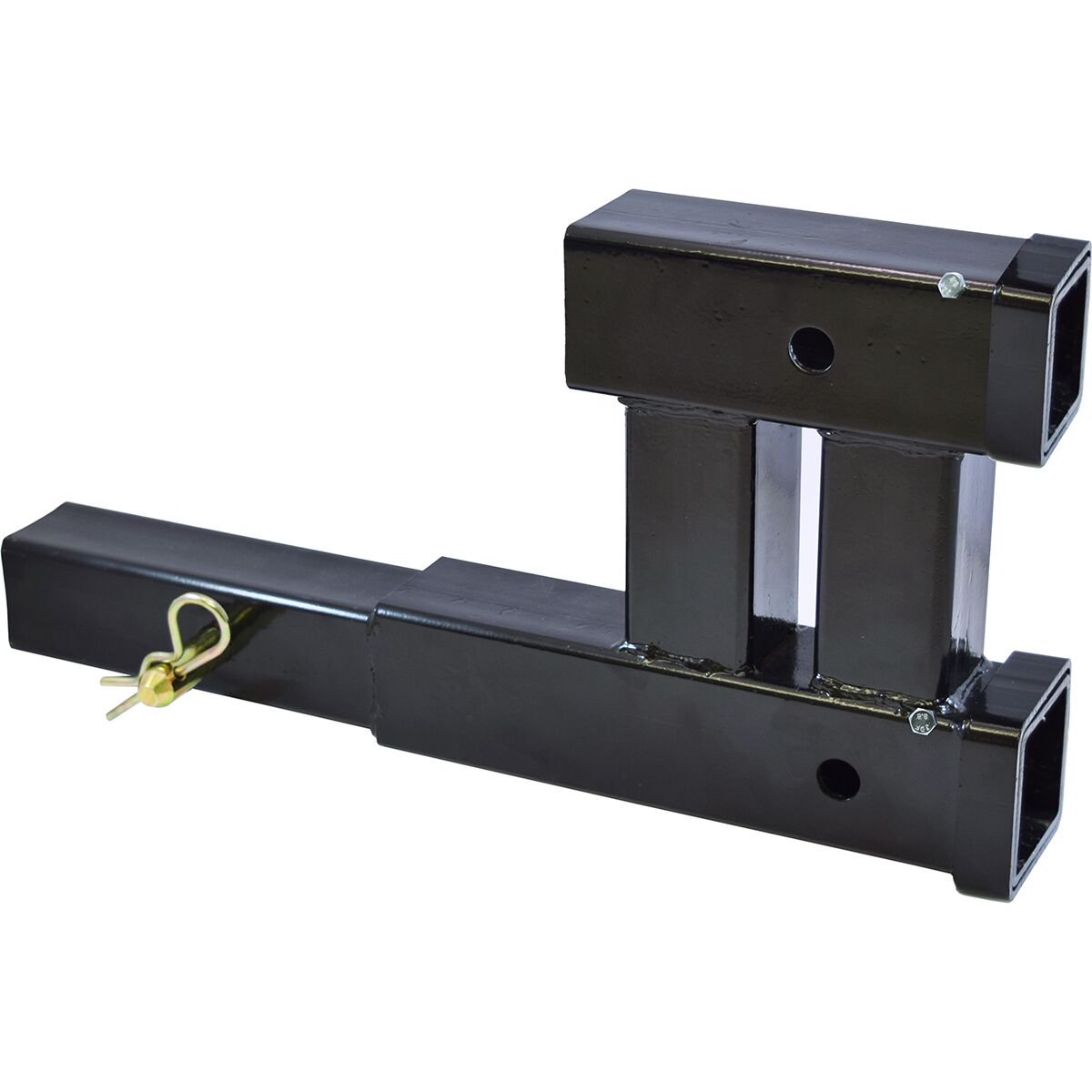 Malone Auto Racks Malone Auto Racks Double Hitch Receiver Black, One Size