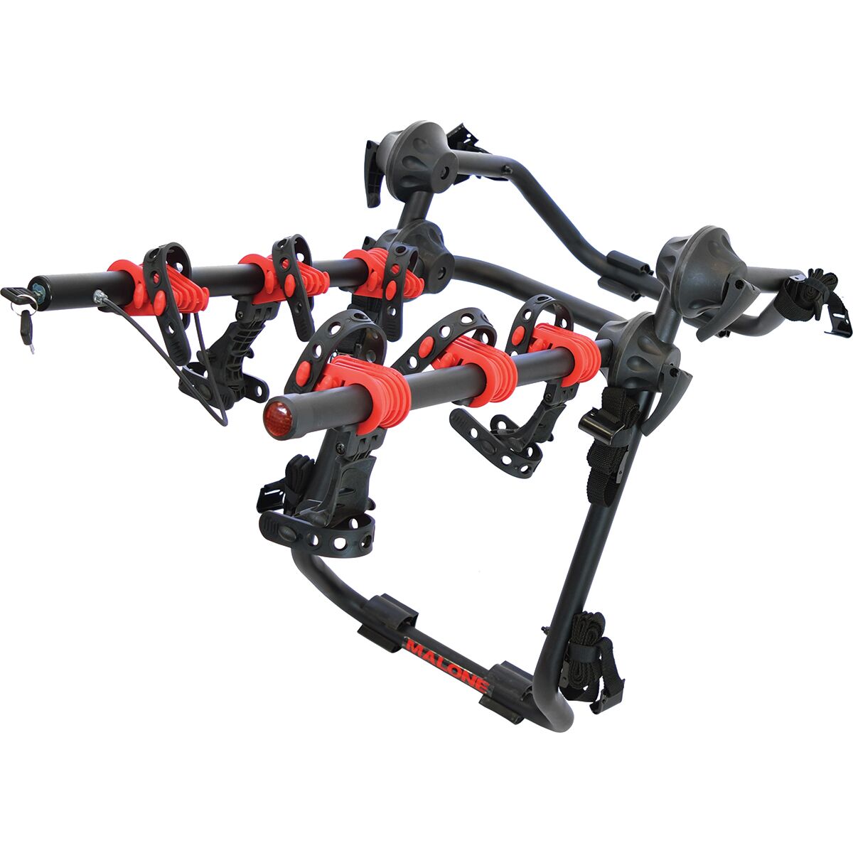 Malone Auto Racks Malone Auto Racks Hanger BC3 OS - Back Of Car 3 Bike Carrier Black, One Size