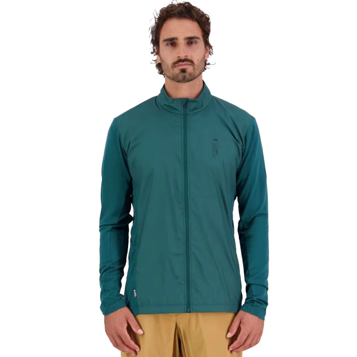Mons Royale Redwood Wind Jersey - Men's Evergreen, L