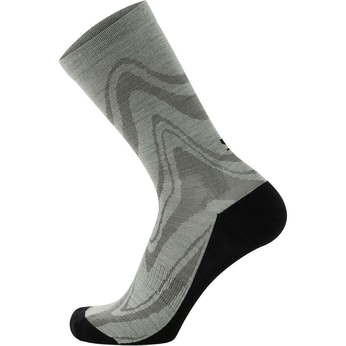 Mons Royale Atlas Crew Sock Glacier, M - Men's