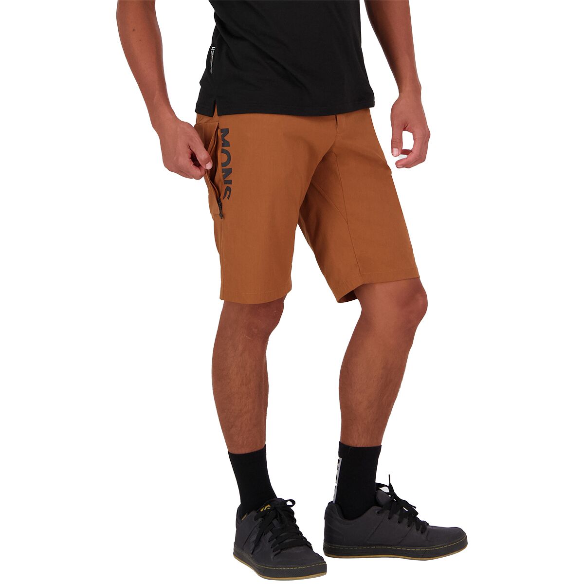 Mons Royale Diversion Merino Trail Bike Short - Men's Caramel, XL