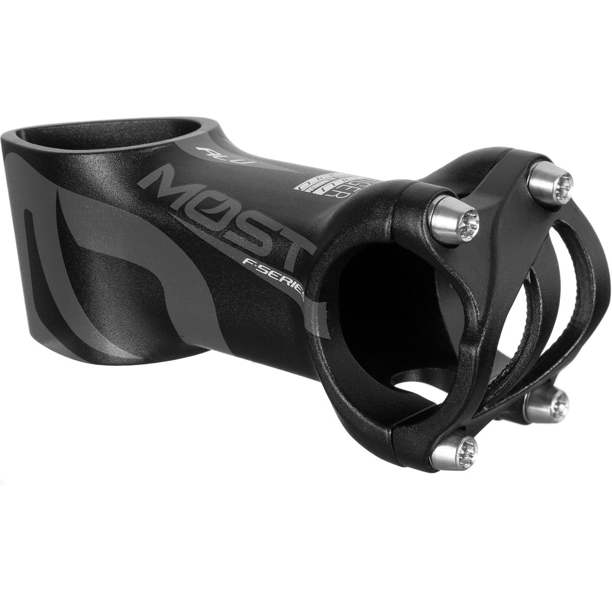Most Tiger Alu Di2 Compatible Aero Stem in Black - Size: 120mm
