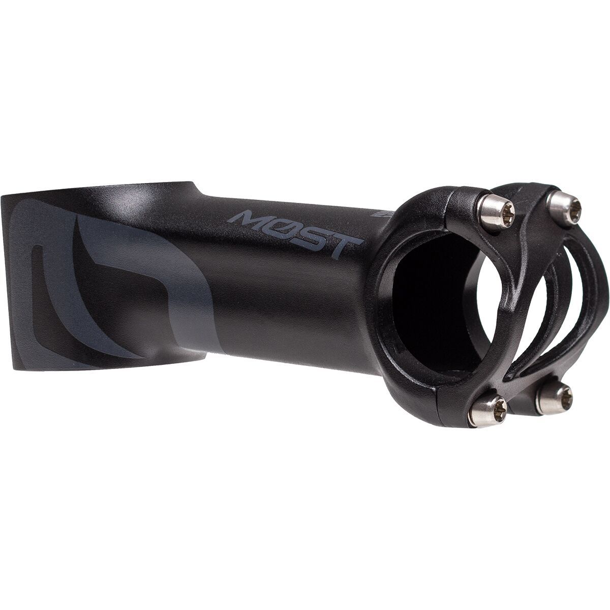 Most Tiger Alu Di2 Compatible Aero Stem Black, 90mm