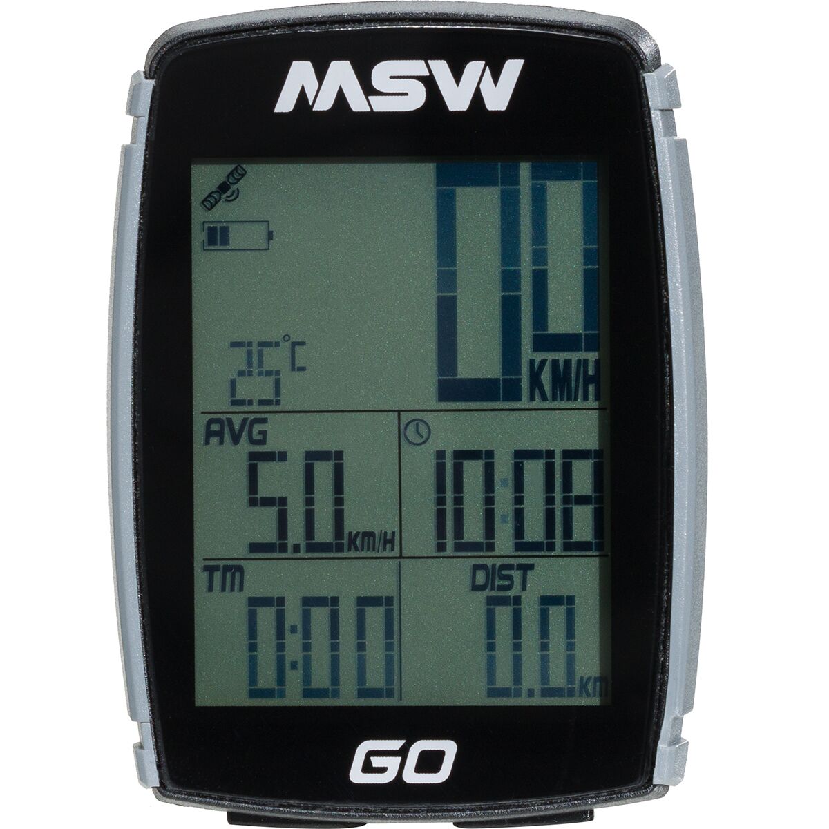 MSW Miniac Go GPS Bike Computer Black, One Size