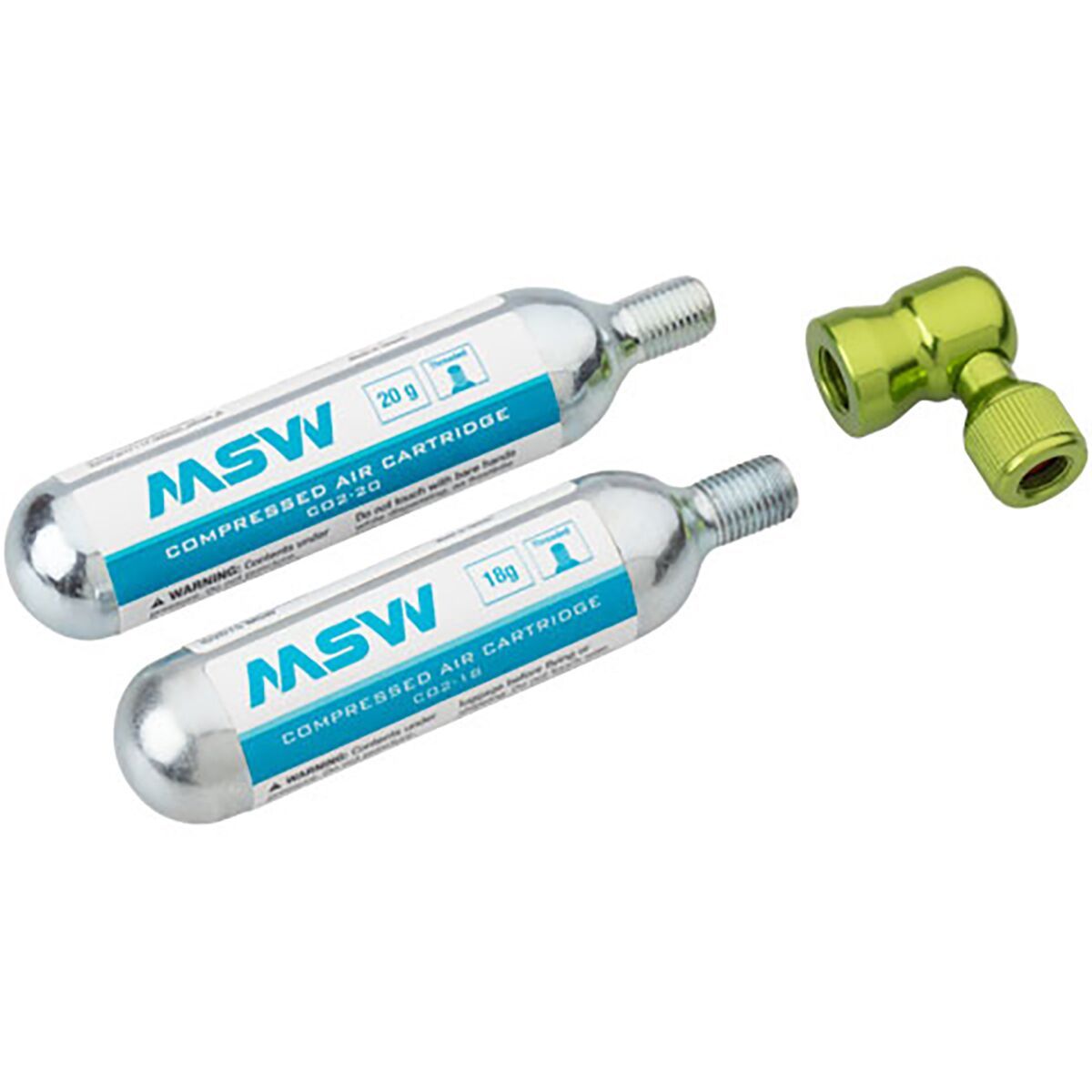 MSW Windstream Twist Inflator One Color, w/ 2 20g CO2s