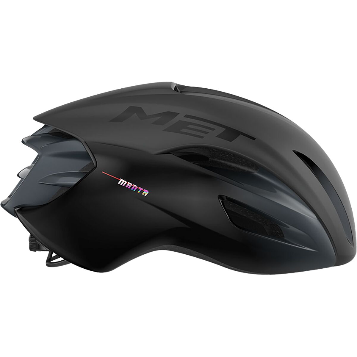 MET Manta Mips Helmet Black/Matt Glossy, L