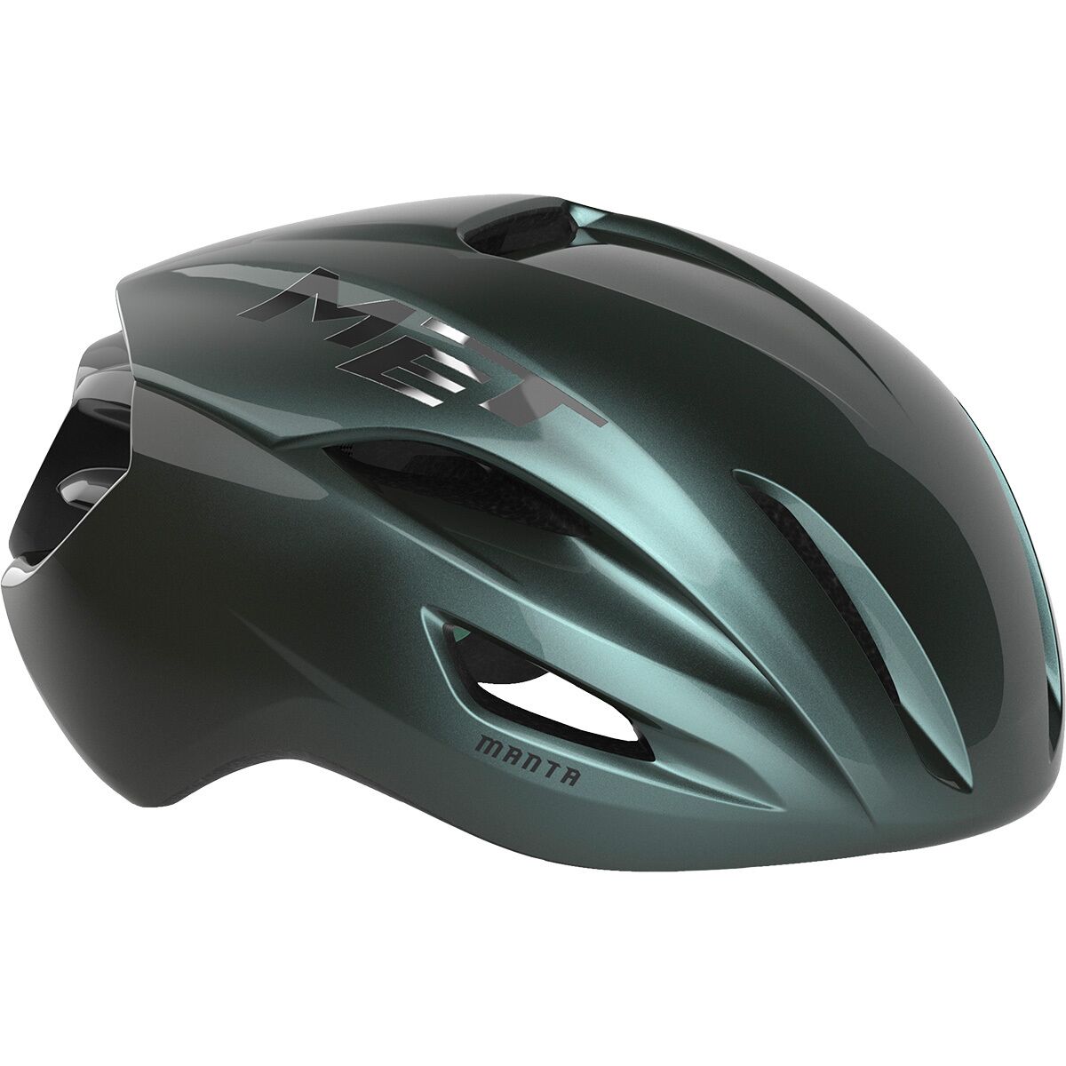 MET Manta Mips Helmet Hyper Teal Glossy, M