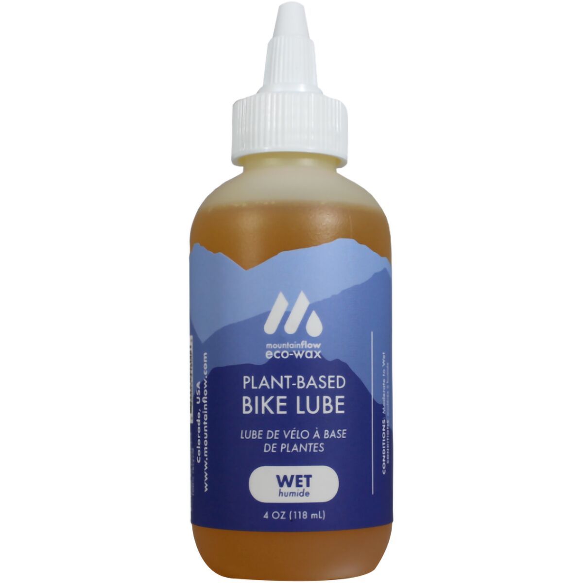 Mountainflow MountainFLOW Wet Bike Lube One Color, 4oz/118mL