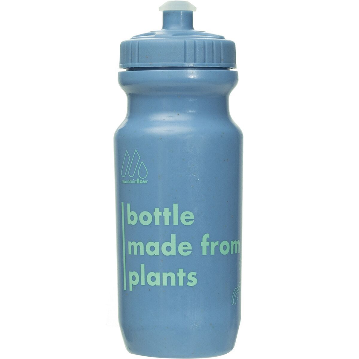 MountainFLOW Plant-Based Water Bottle Blue, 600ml