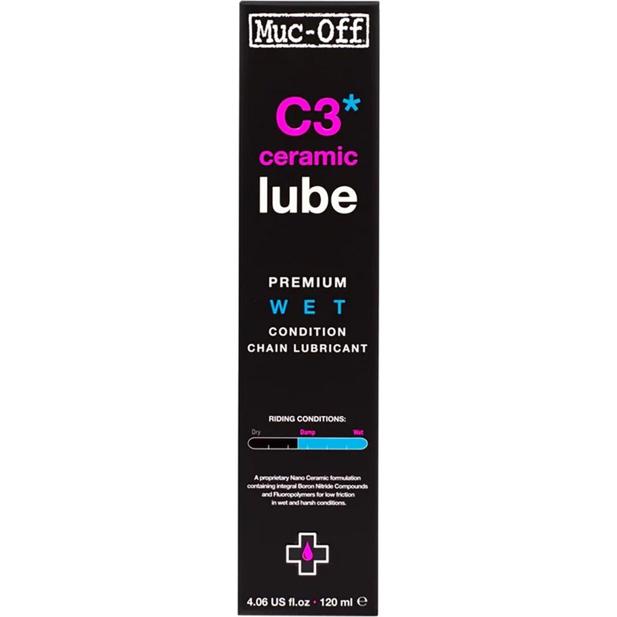 Muc-Off Muc-Off C3 Wet Ceramic Chain Lube One Color, 120ml