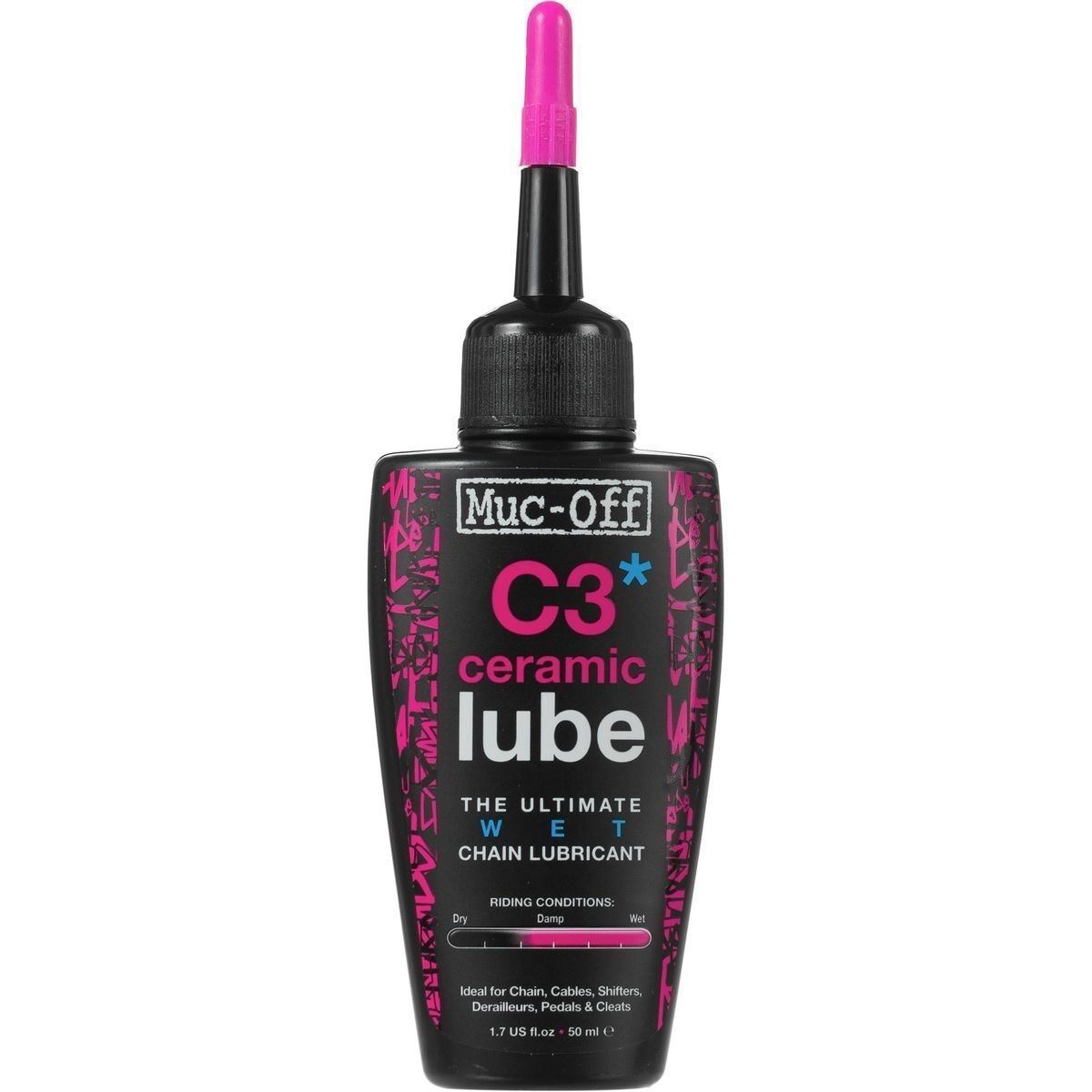 Muc-Off C3 Wet Ceramic Chain Lube One Color, 50ml