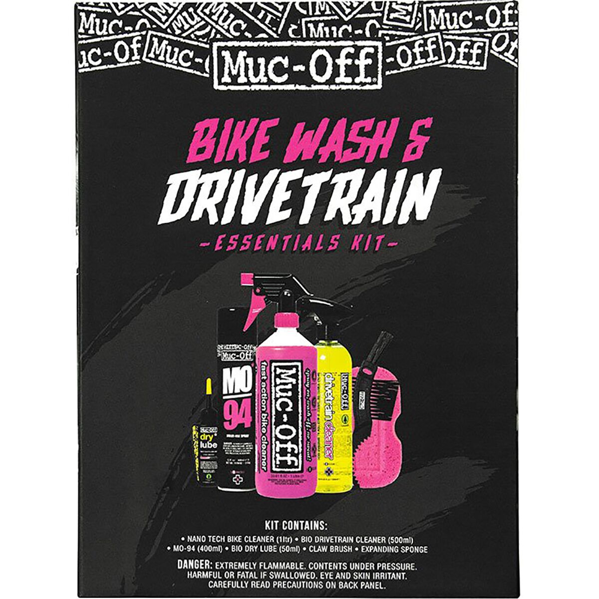 Muc-Off Muc-Off Wash & Drivetrain Essentials Kit One Color, One Size - $54.99 at Competitive Cyclist