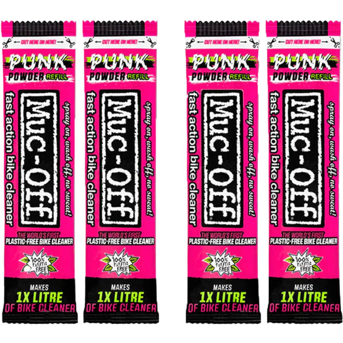 Muc-Off Punk Powder Powder/4-Pack, One Size