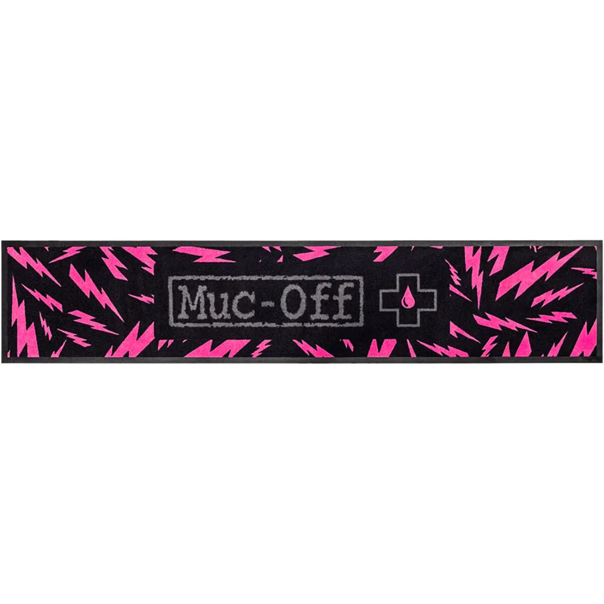 Muc-Off Absorbent Bike Mat Black/Pink, One Size