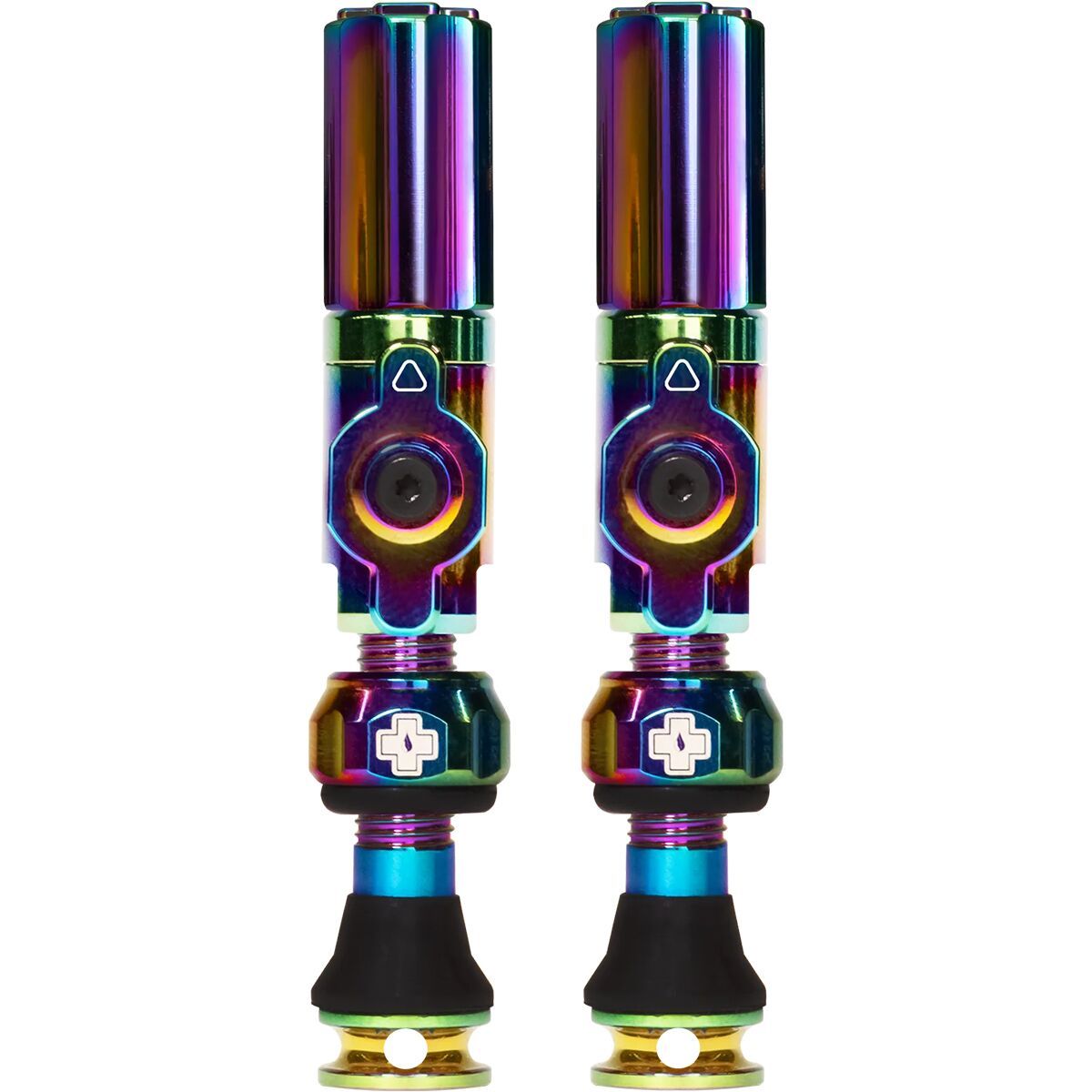 Muc-Off Muc-Off Big Bore Tubeless Valves - Hybrid Iridescent, L