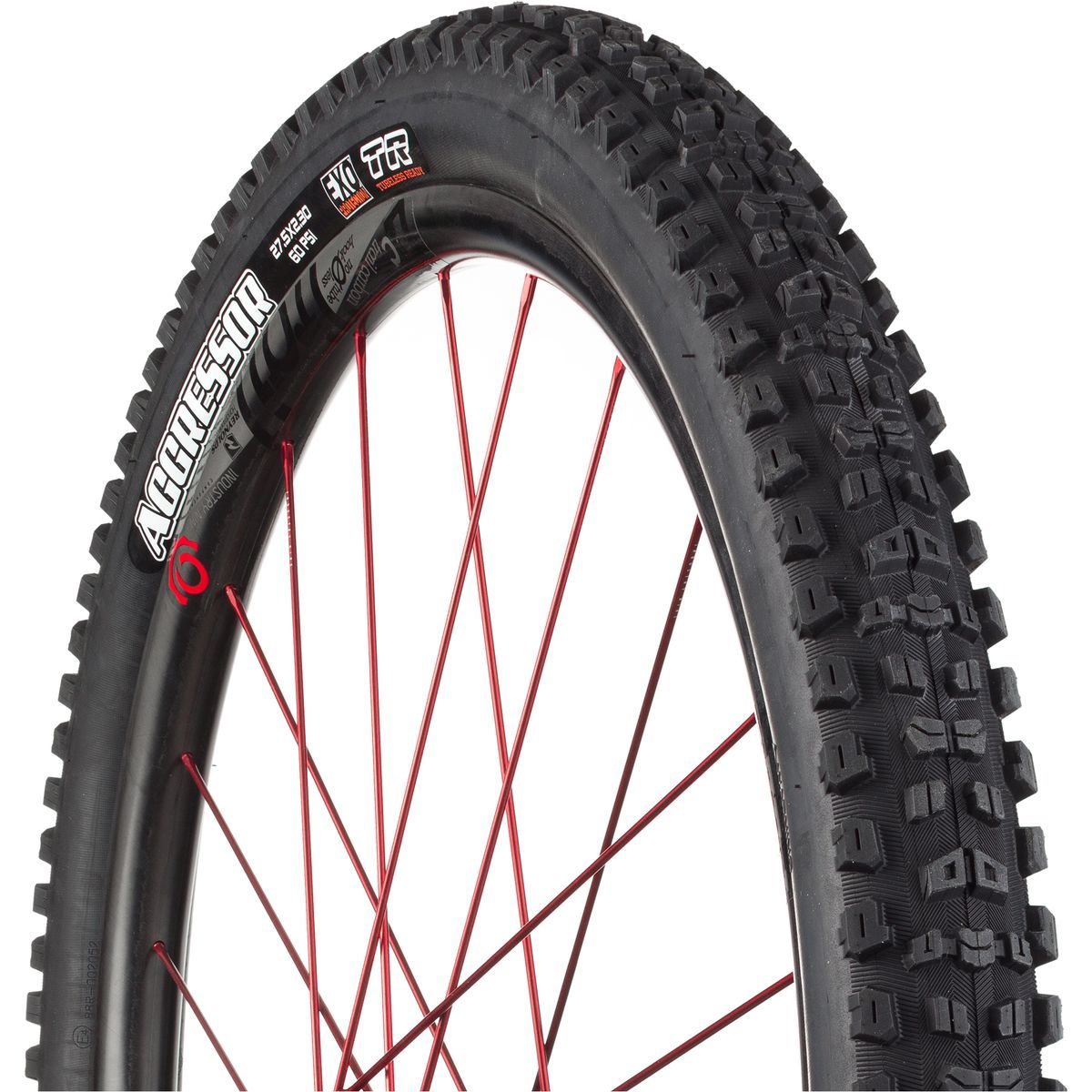 Maxxis Aggressor EXO/TR 27.5in Tire EXO/TR, 27.5x2.3