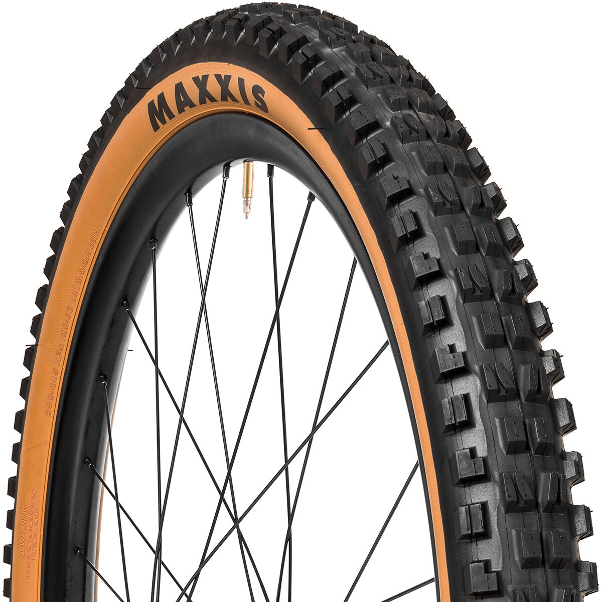Maxxis Minion DHF Wide Trail Dual Compound/EXO/TR 27.5in Tire Tanwall/Dual Compound/EXO, 27.5x2.5