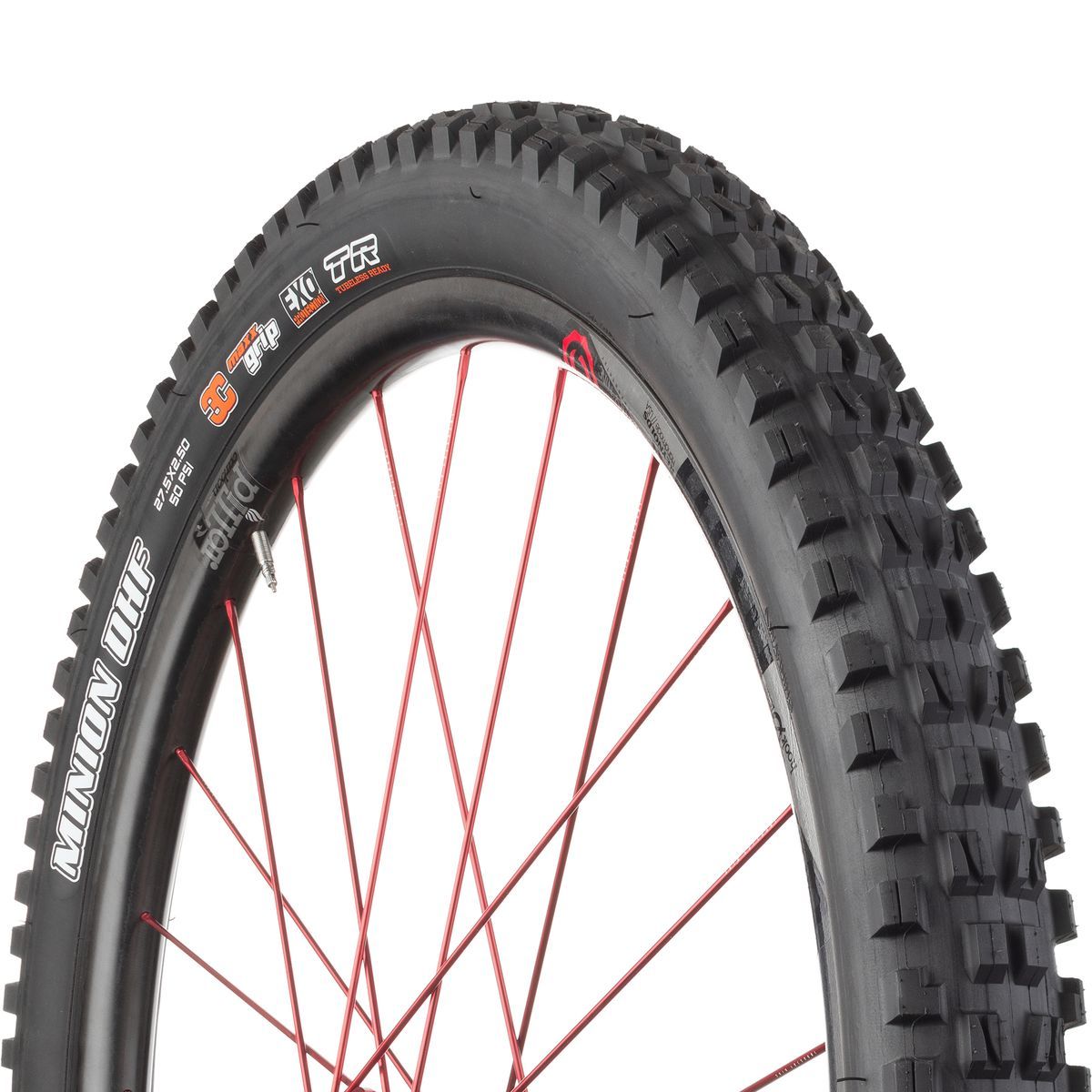 Maxxis Minion DHF Wide Trail 3C/EXO/TR 27.5in Tire 3C Maxx Grip/EXO/TR, 27.5x2.5