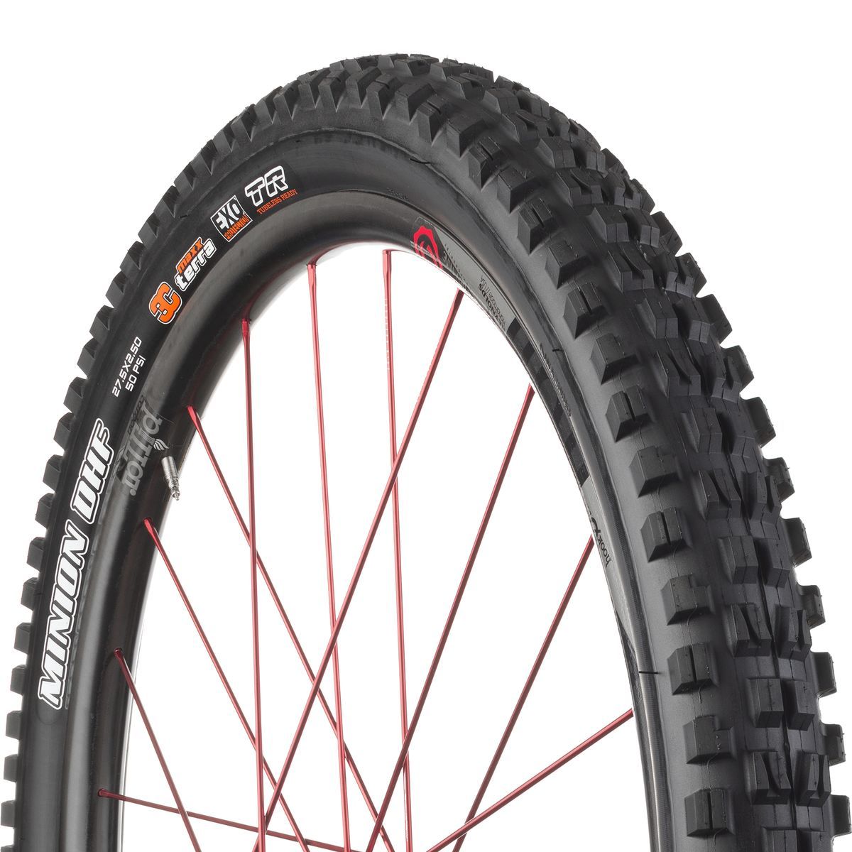 Maxxis Minion DHF Wide Trail 3C/EXO/TR 27.5in Tire 3C Maxx Terra/EXO/TR, 27.5x2.5