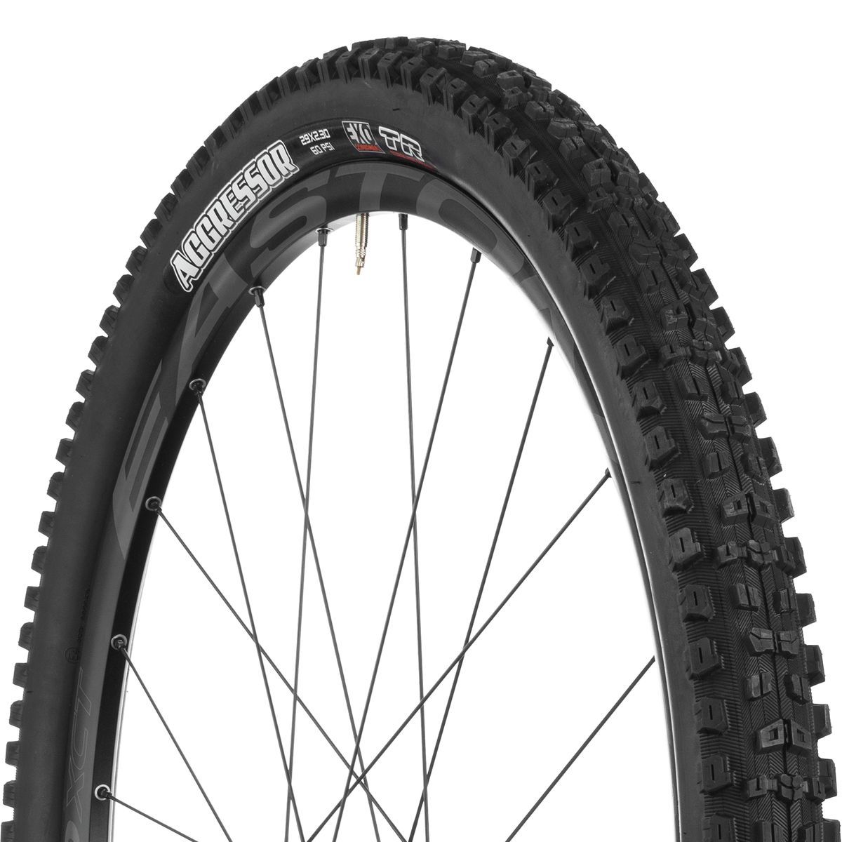 Maxxis Aggressor EXO/TR 29in Tire Dual Compound/EXO/TR, 29x2.3