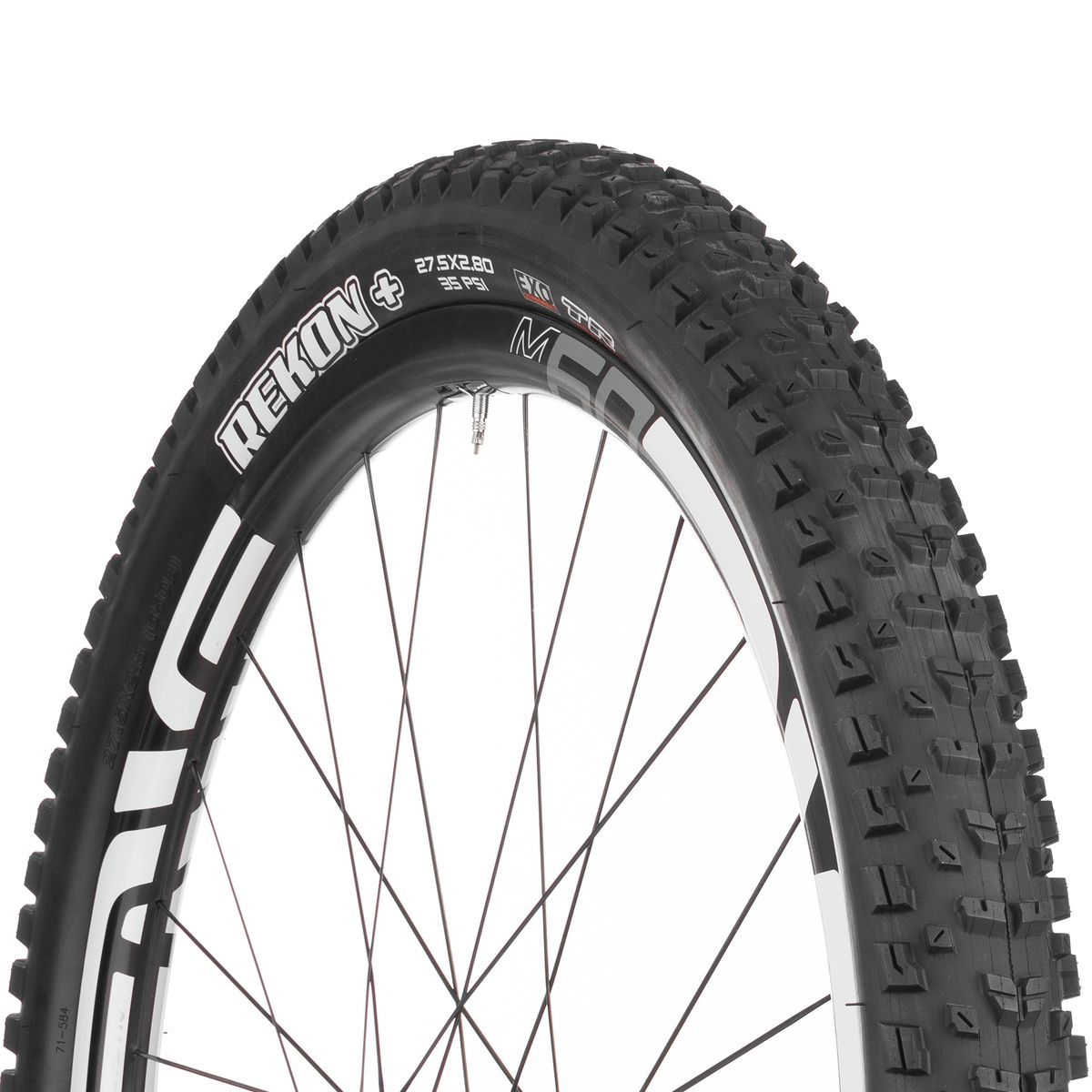 Maxxis Rekon Dual Compound/EXO/TR 27.5 Plus Tire Black, 27.5x2.8