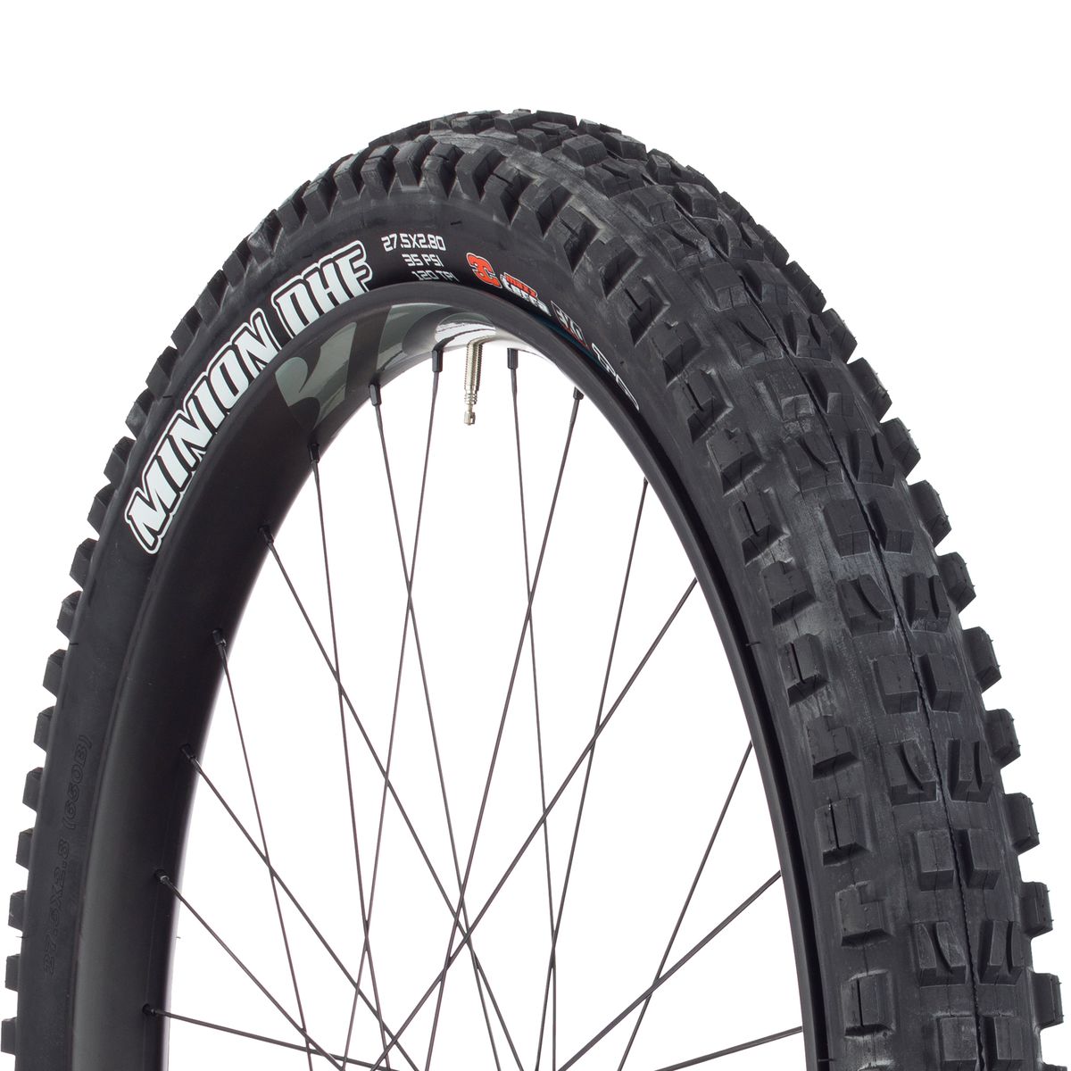 Maxxis Minion DHF 3C/EXO/TR 27.5 Plus Tire 3C MaxTerra, 27.5x2.8