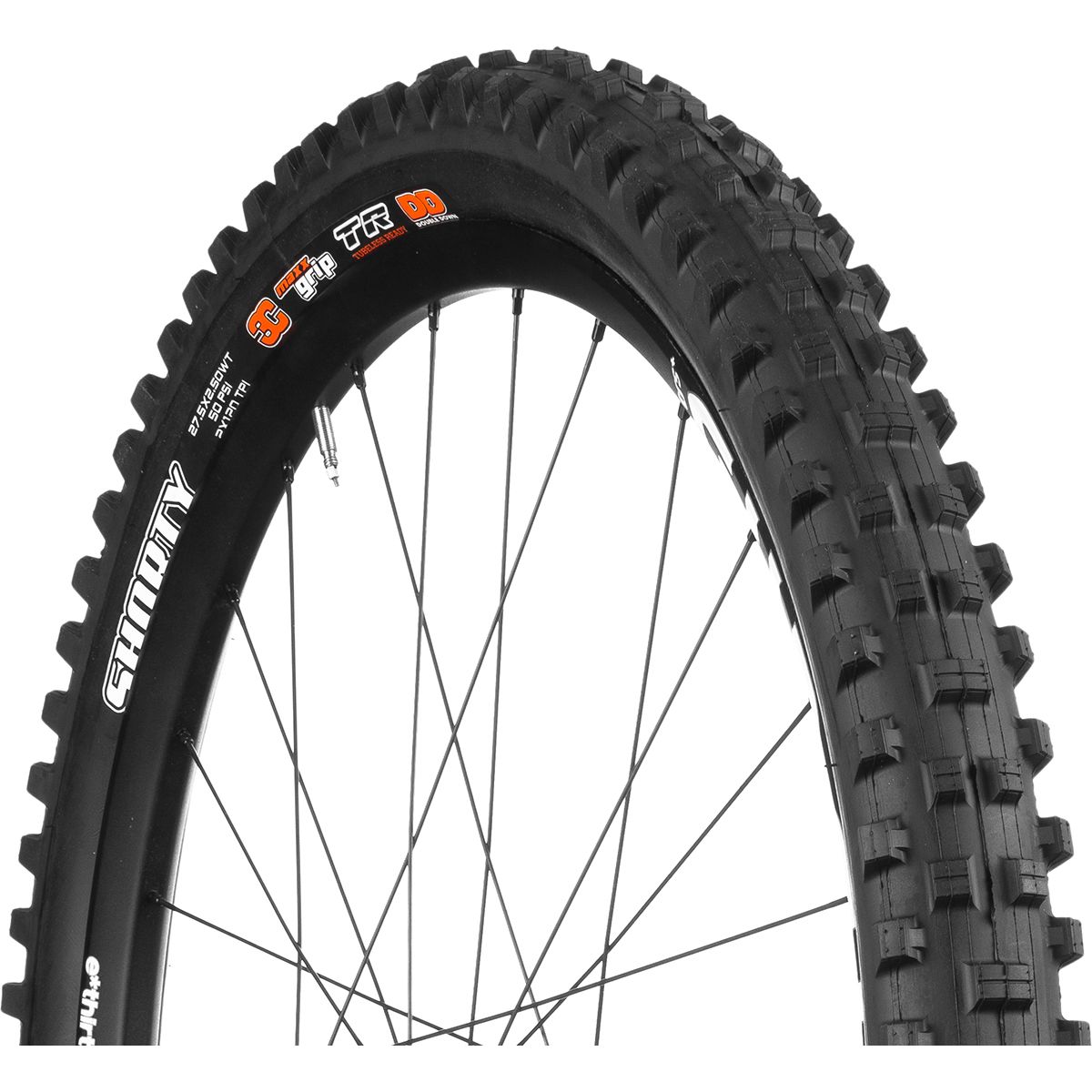 Maxxis Shorty Wide Trail 3C/Double Down/TR Tire - 27.5in