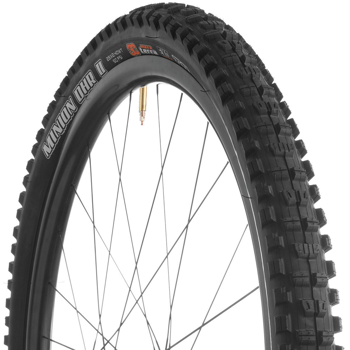 Maxxis Minion DHR II Wide Trail 3C/EXO/TR 29in Tire 3c Maxx Terra/EXO/TR, 29x2.4