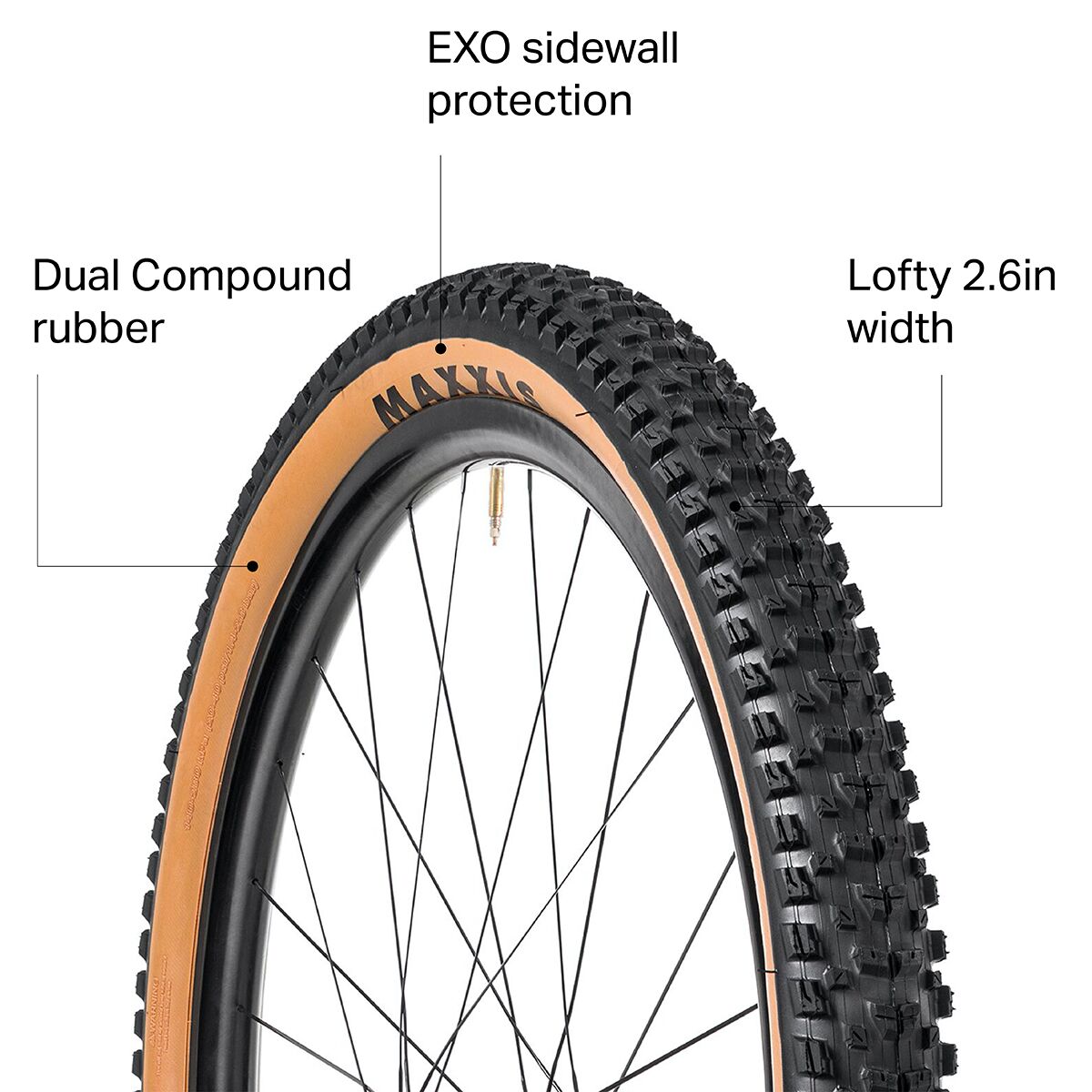 Maxxis Rekon Wide Trail Dual Compound/EXO/TR 29in Tire