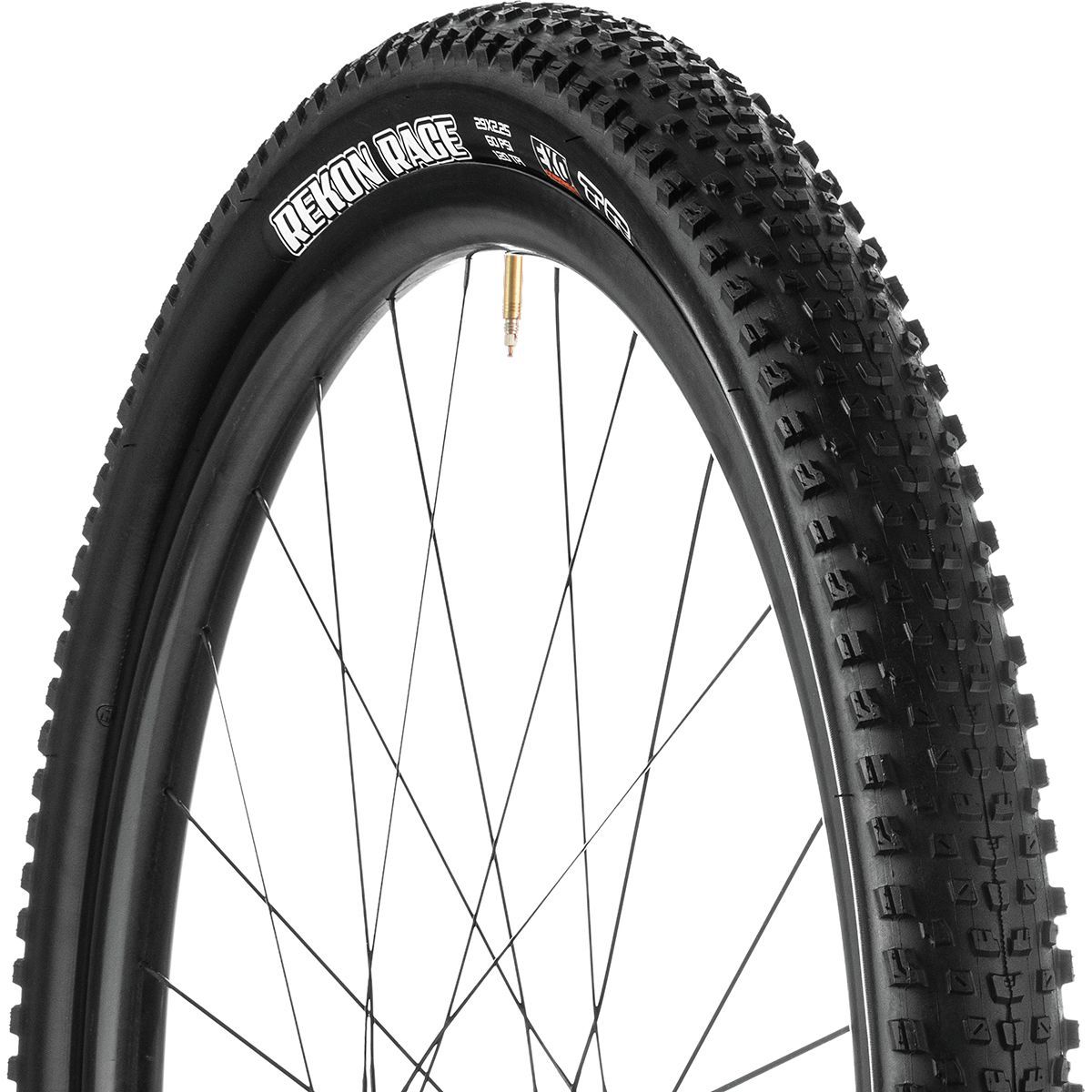 Maxxis Rekon Race Dual Compound/EXO/TR 29in Tire Black/Tan, Dual Compound/EXO/TR, 29x2.35