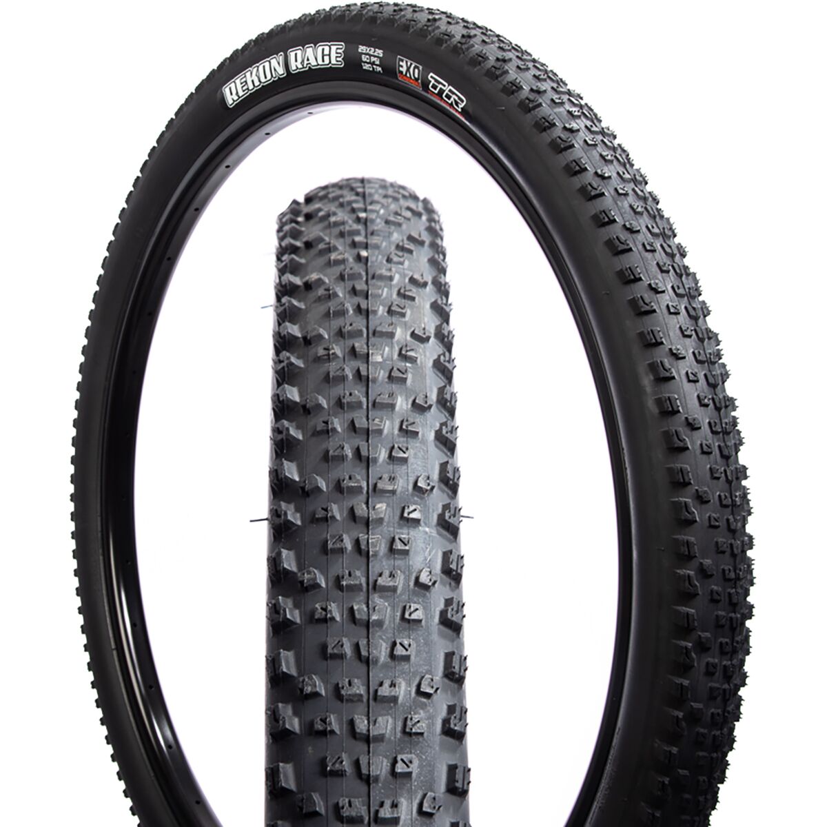 Maxxis Rekon Race Dual Compound/EXO/TR 29in Tire Black, Dual Compound/EXO/TR, 29x2.25