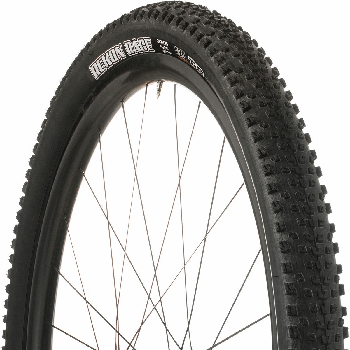 Maxxis Rekon Race Dual Compound/EXO/TR 29in Tire Black/Tan, Dual Compound/EXO/TR, 29x2.35