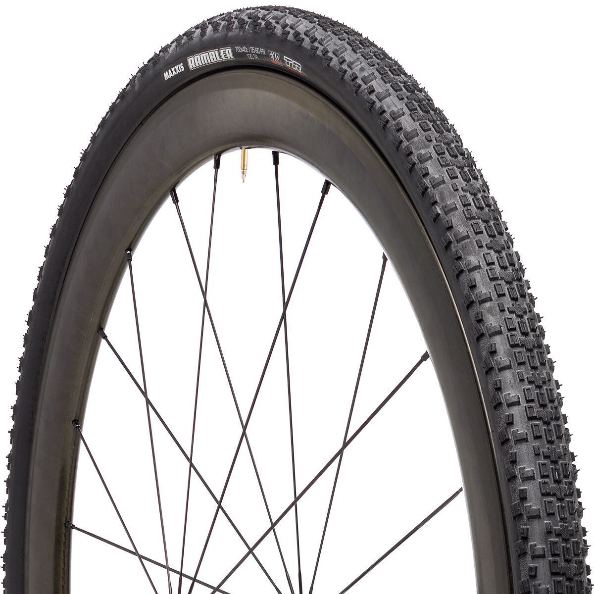 Maxxis Rambler Tubeless Tire Black/Dual Compound/EXO, 700x38