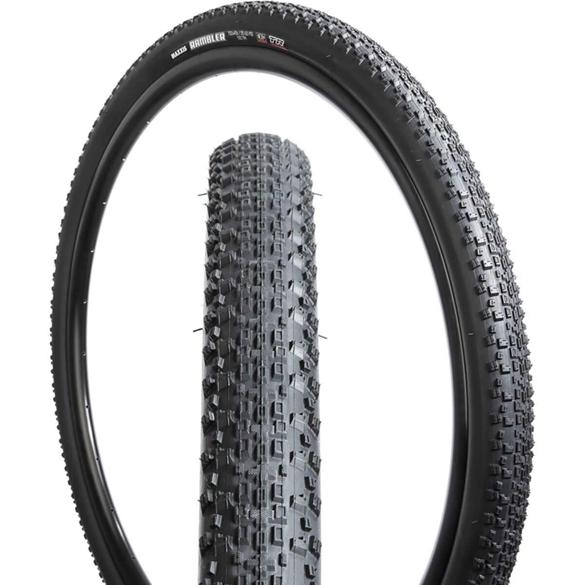 Maxxis Rambler Tubeless Tire Black/Dual Compound/EXO, 700x40