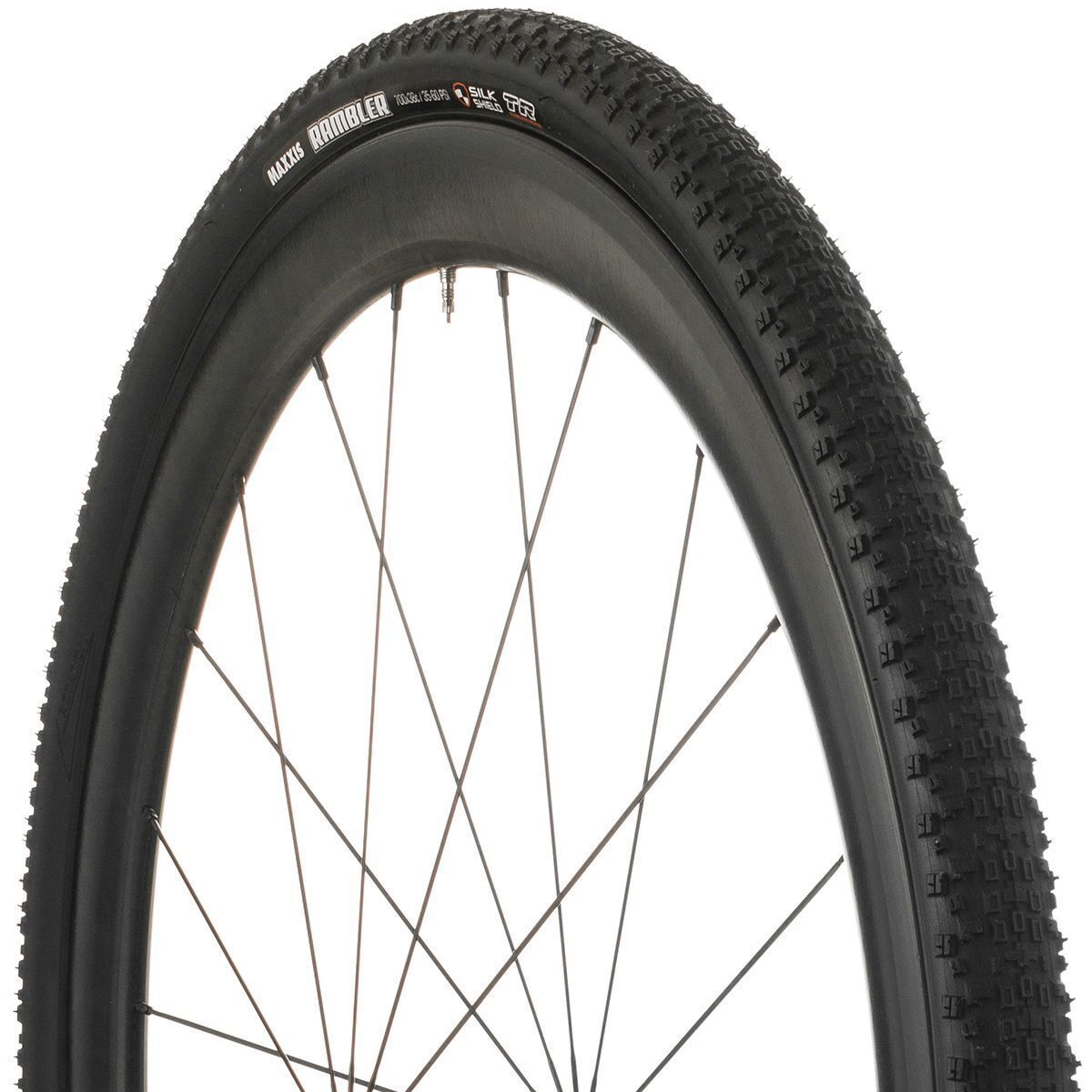 Maxxis Rambler Tubeless Tire Black/Dual Compound/SilkShield, 700x50